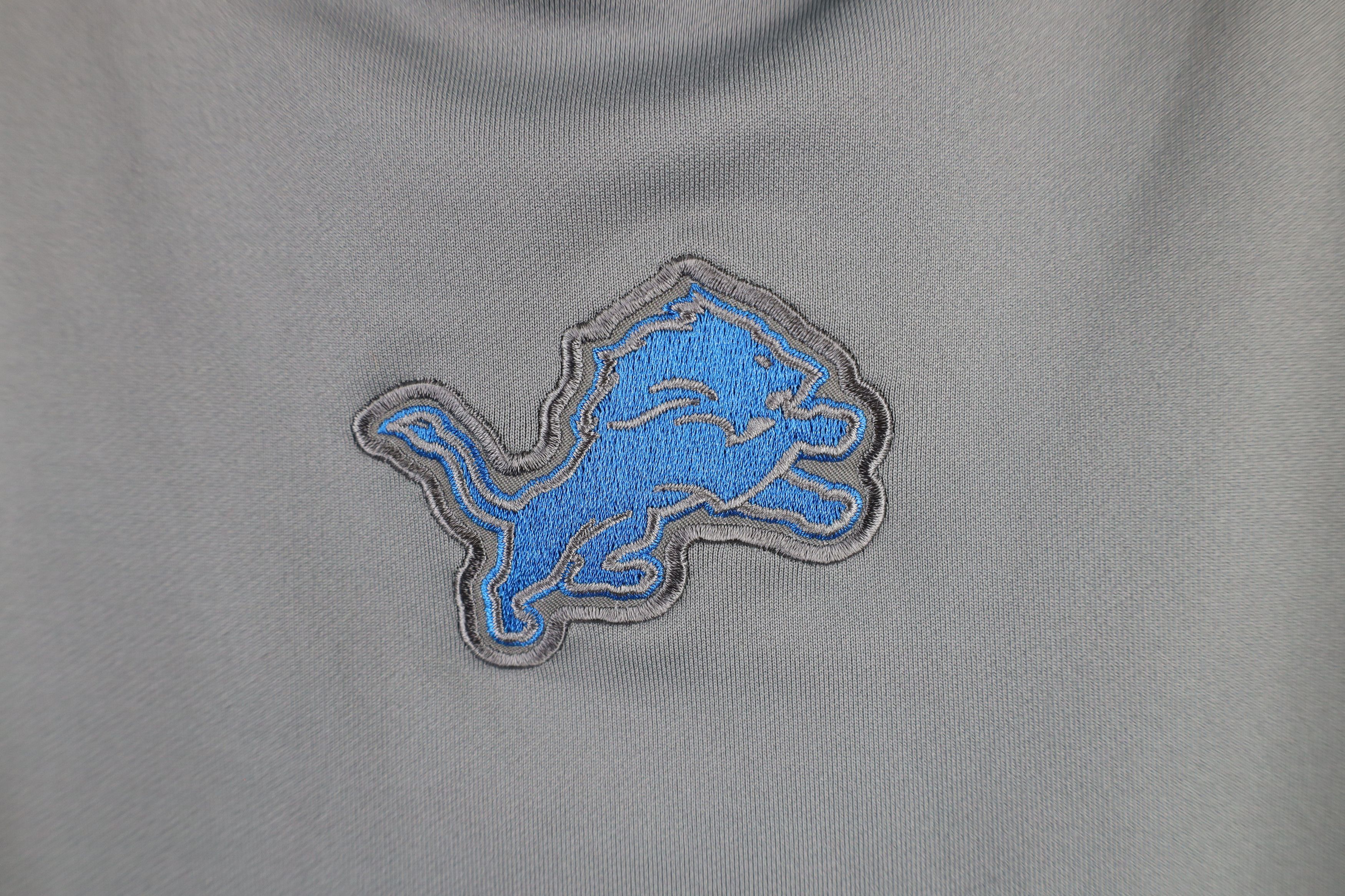 Nike × Vintage Nike Lions Football Lightweight Hoodie Sweatshirt Gray Size US XXL / EU 58 / 5 - 5 Thumbnail