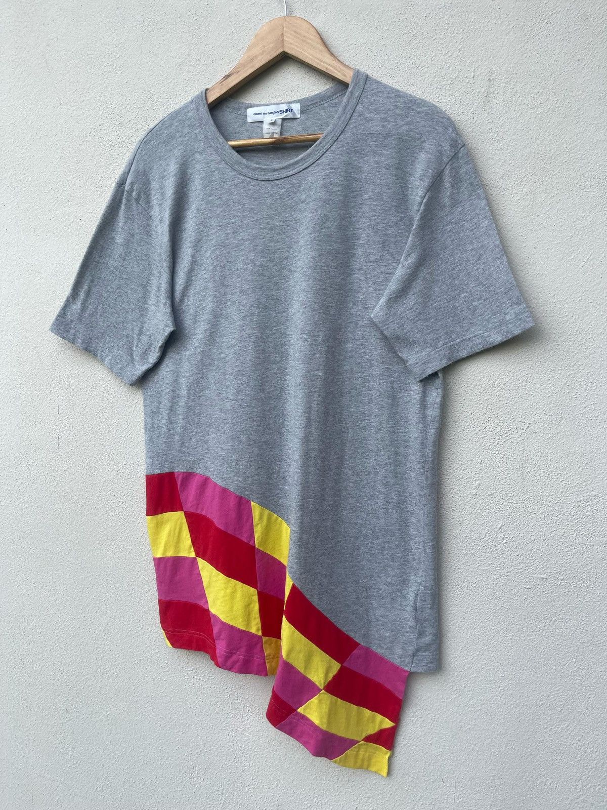Comme des Garcons Comme Des Garcons Patchwork Tee Size US L / EU 52-54 / 3 - 12 Thumbnail