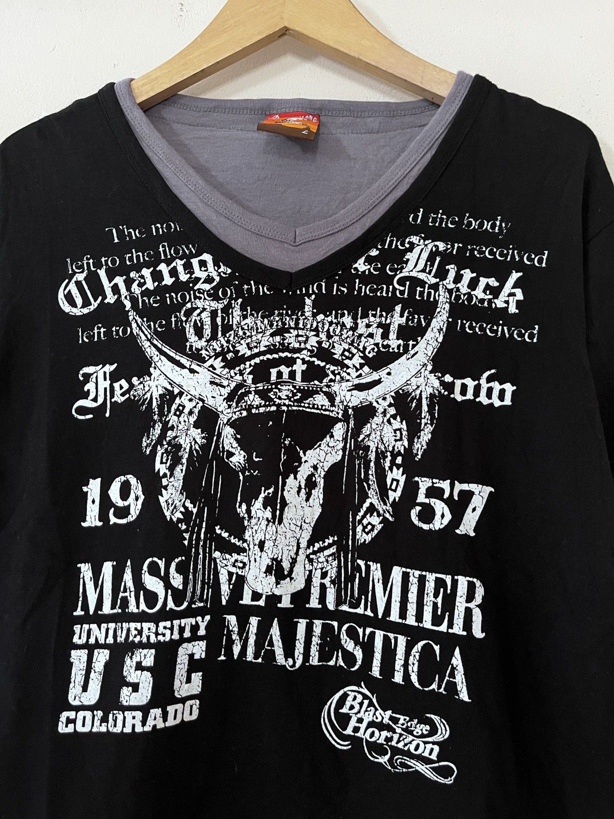 Japanese Brand BEAUMERE BLAST EDGE HORIZON DOUBLELAYER Size US L / EU 52-54 / 3 - 2 Thumbnail