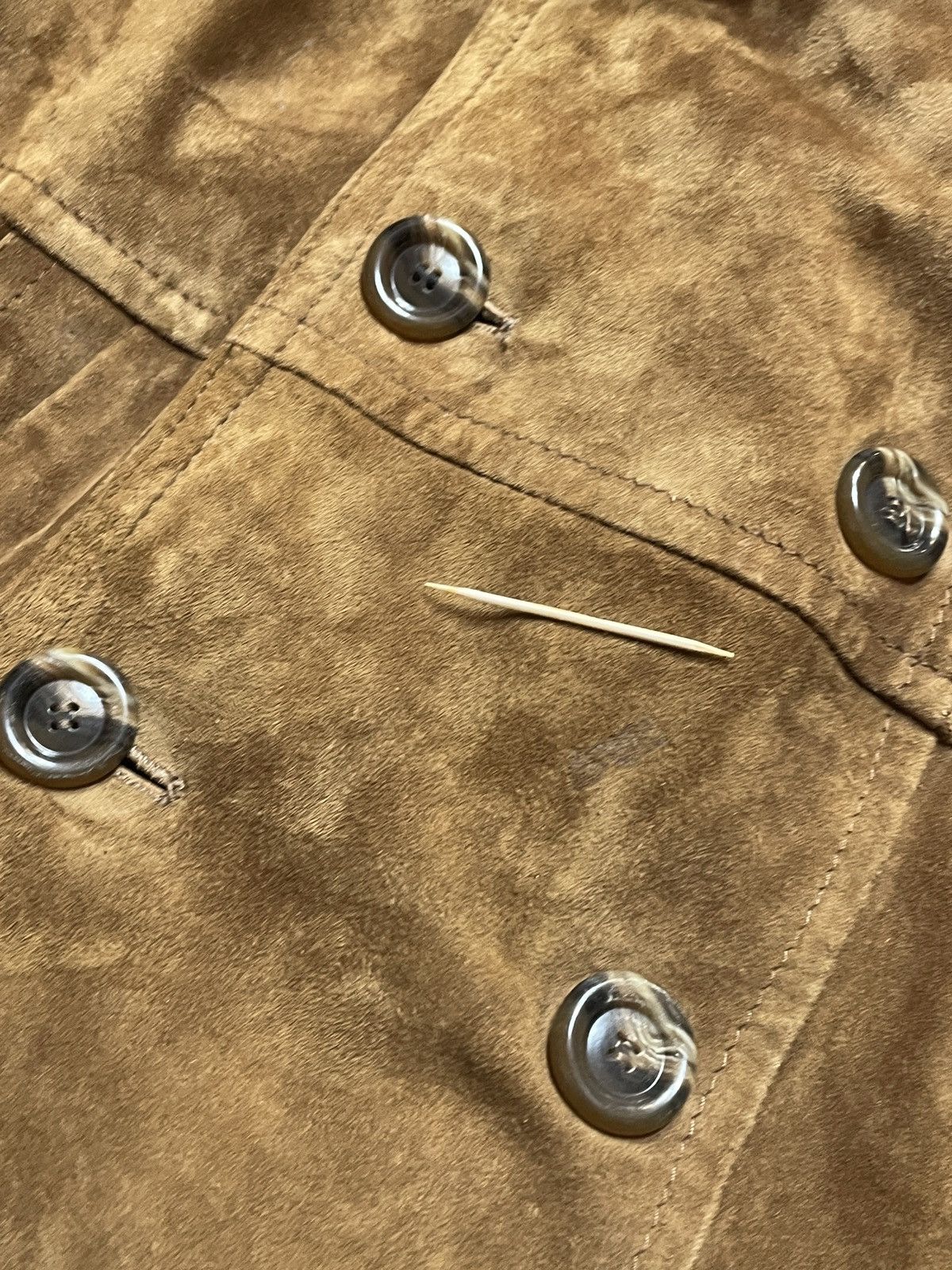 Genuine Leather Vintage 90s Real Genuine Leather Coat Cozy Thick Sweden Rare Size US XL / EU 56 / 4 - 9 Thumbnail