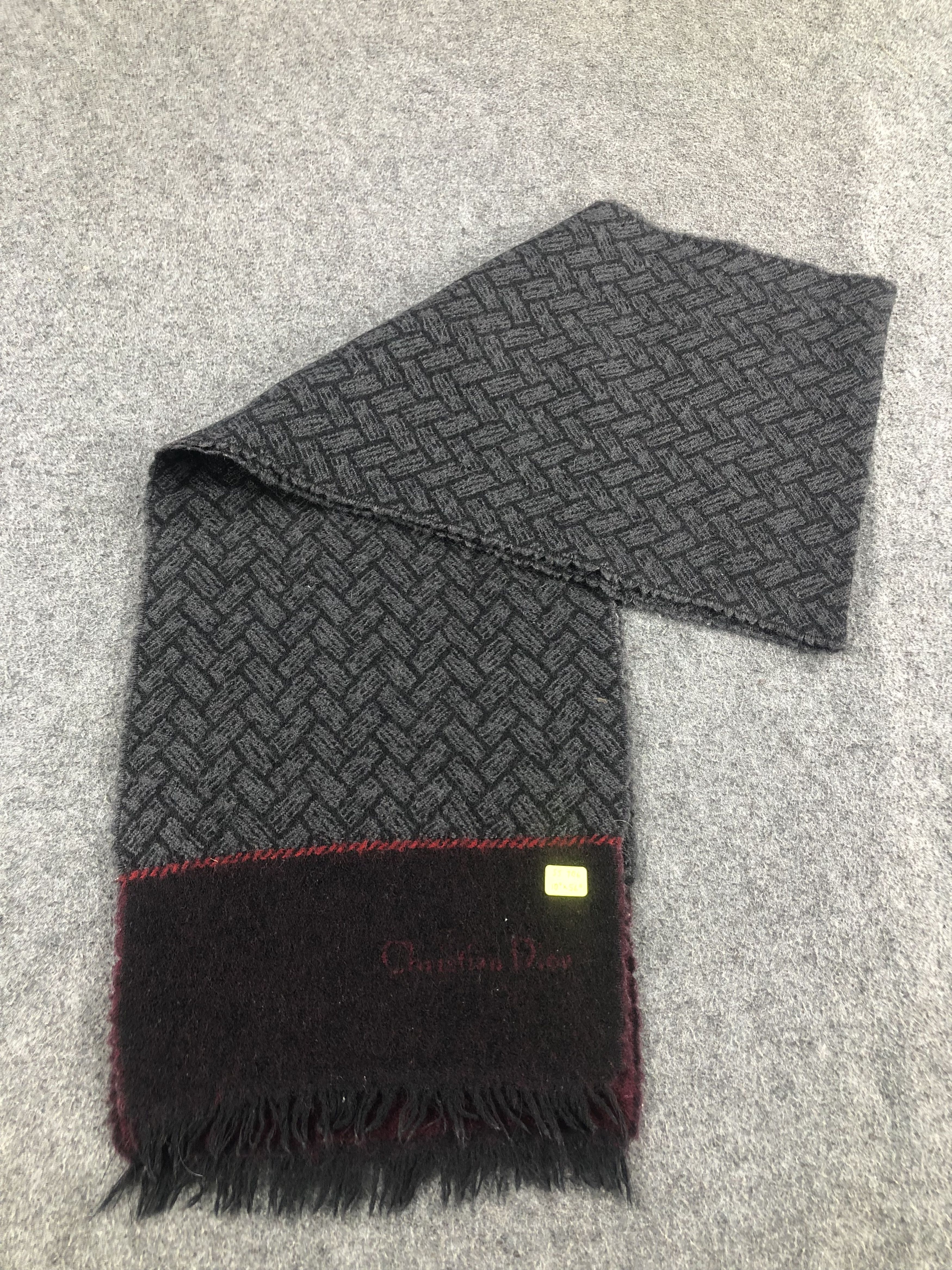 Vintage Christian Dior Scarf / Muffler / Neckwear Size ONE SIZE - 5 Thumbnail