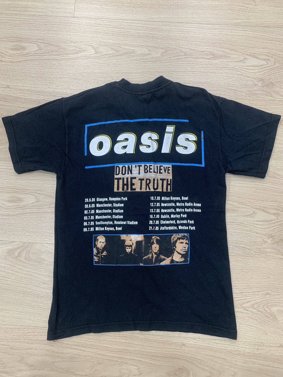 Band Tees OASIS BAND YOUTH TOUR SHIRT DEFTONES NIRVANA KORN Size US XXS / EU 40 - 3 Thumbnail