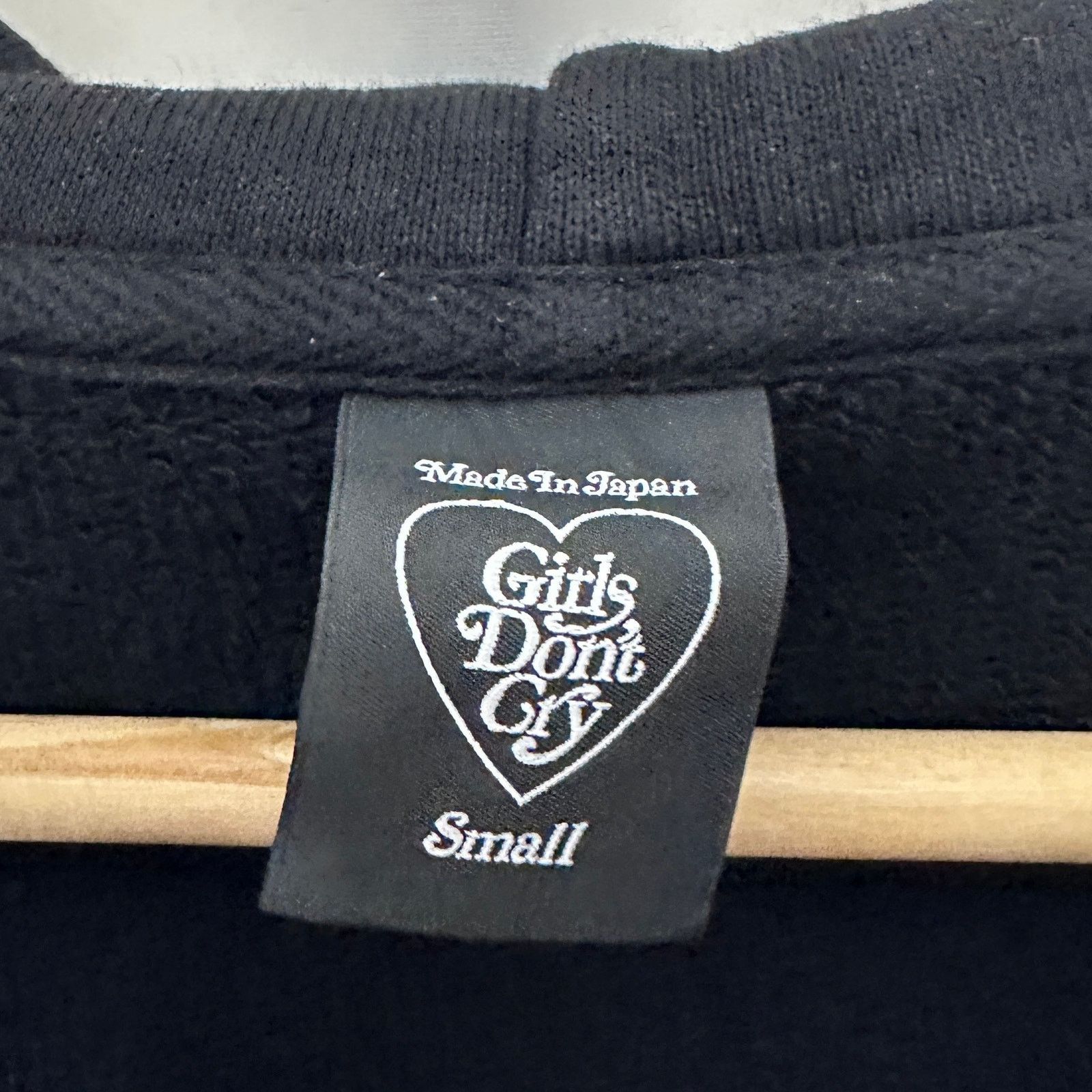 Girls Don't Cry Black Zip-Up Hoodie Size US S / EU 44-46 / 1 - 3 Thumbnail