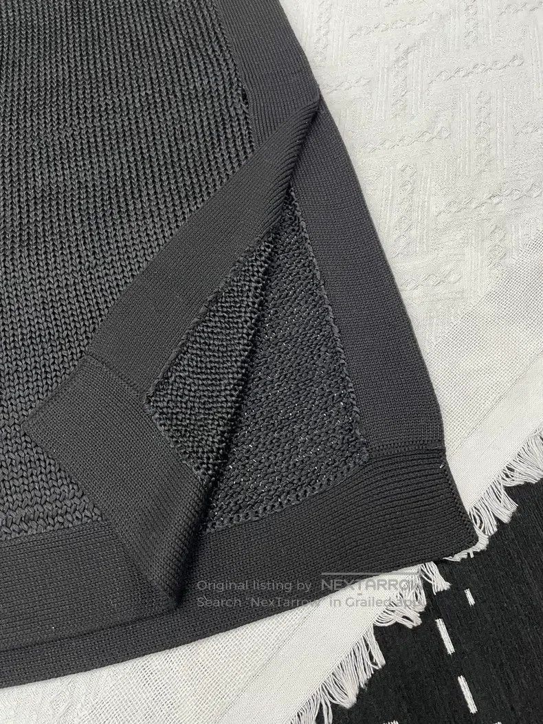 Hermes Hermes Black Knitted Sleeveless Dress Size XS / US 0-2 / IT 36-38 - 3 Thumbnail