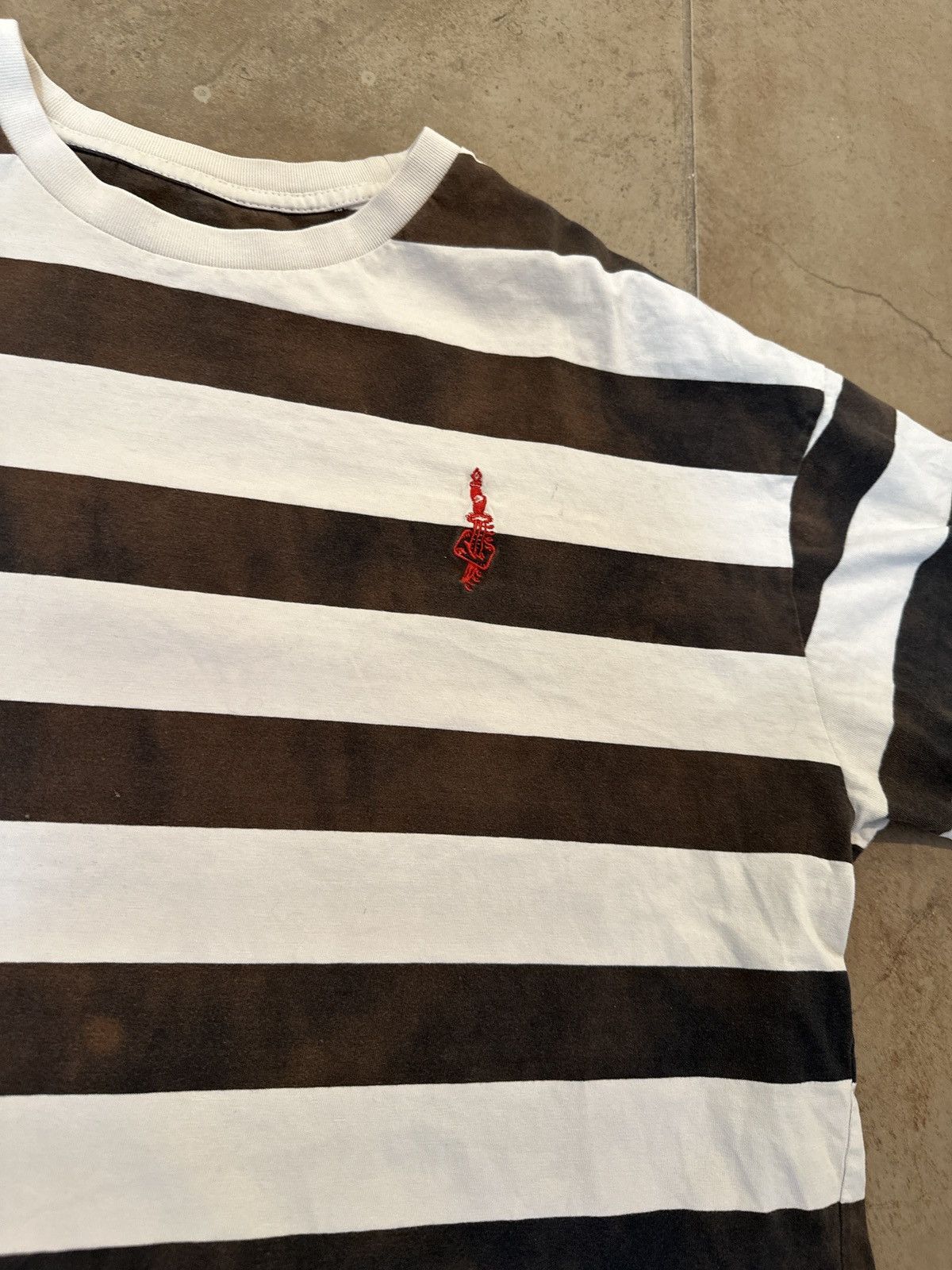 Pacsun Pacsun white black striped “knife” knitted Size US XL / EU 56 / 4 - 2 Thumbnail