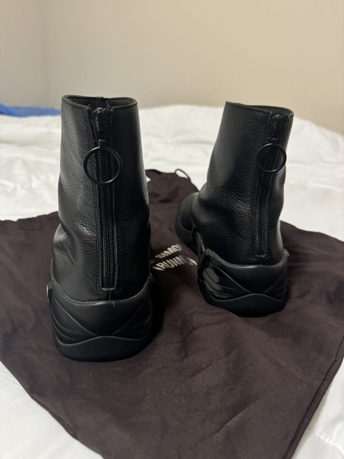 Raf Simons Raf Simons Cylon Runner zip-up boots sz 42 Size US 9 / EU 42 - 4 Thumbnail