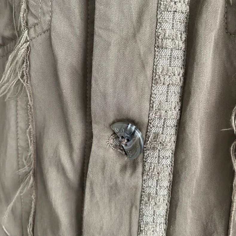 Song For The Mute Song For The Mute distressed fringed ribbon jacket Size US M / EU 48-50 / 2 - 4 Thumbnail