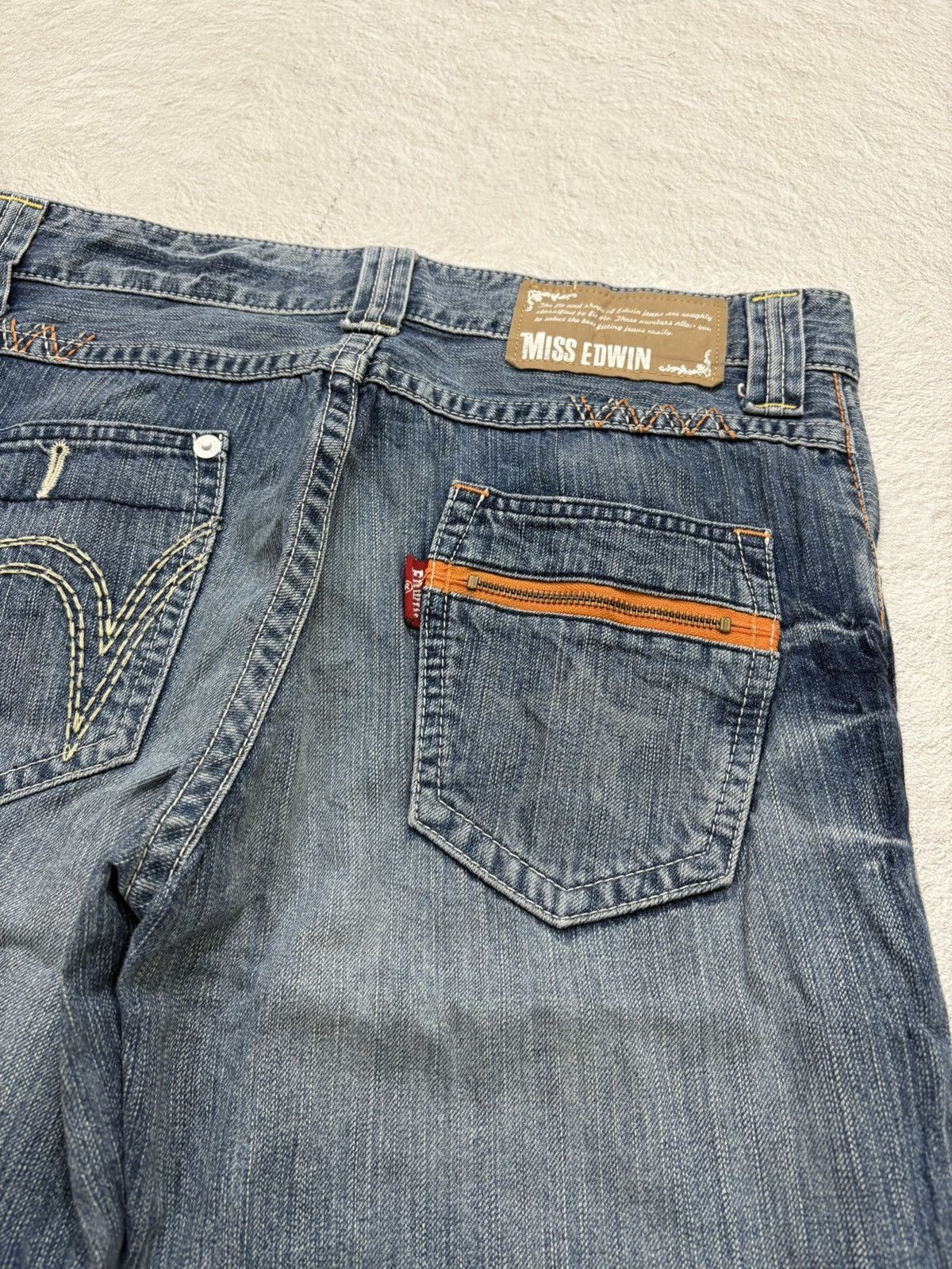 Kapital 2000s miss edwin japan bootcut wash denim pants y2k style Size US 32 / EU 48 - 9 Thumbnail
