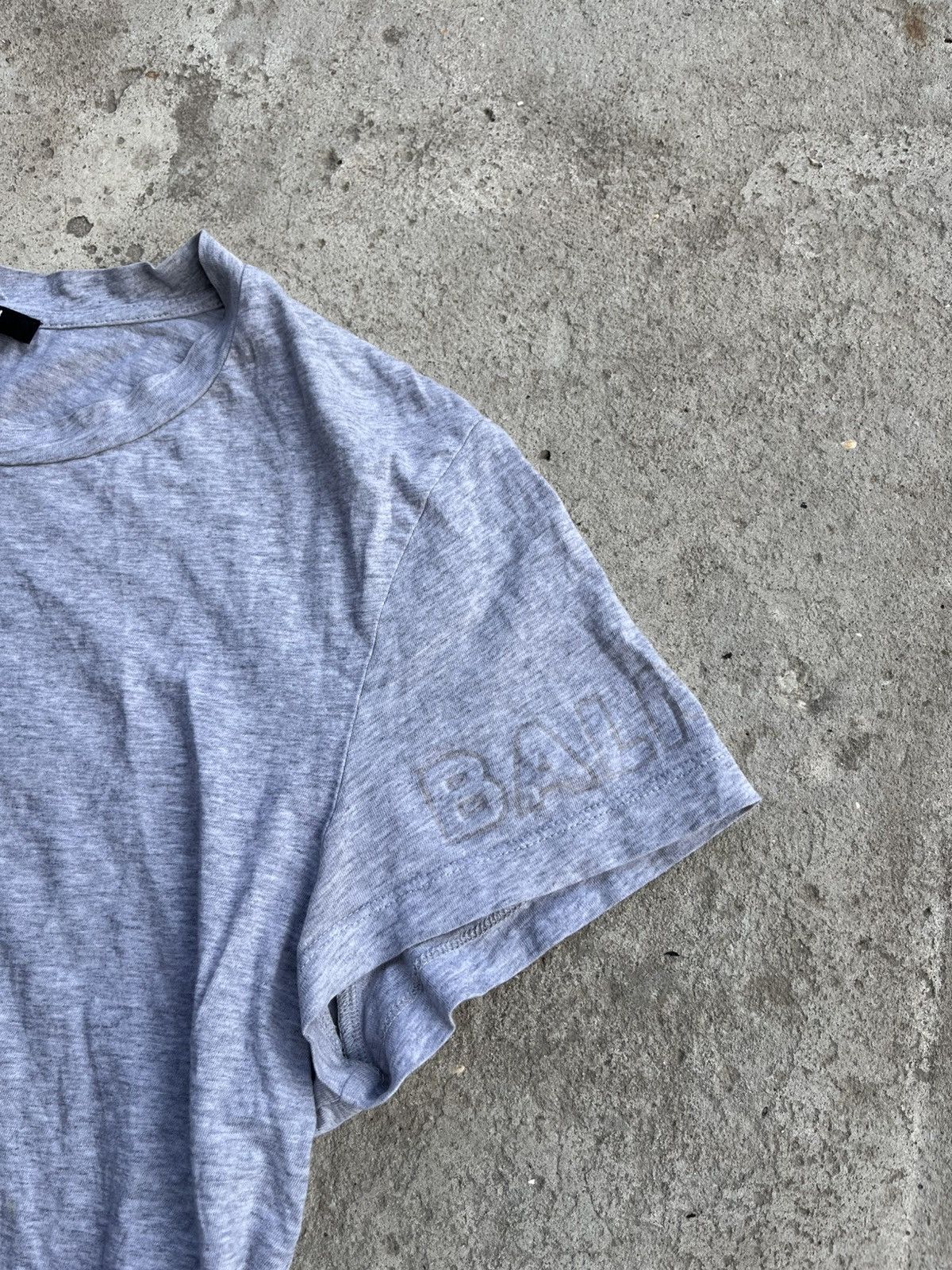 Balmain Rare Balmain Paris Logo Slim Fit Grey T-Shirt Tee Size US S / EU 44-46 / 1 - 2 Thumbnail