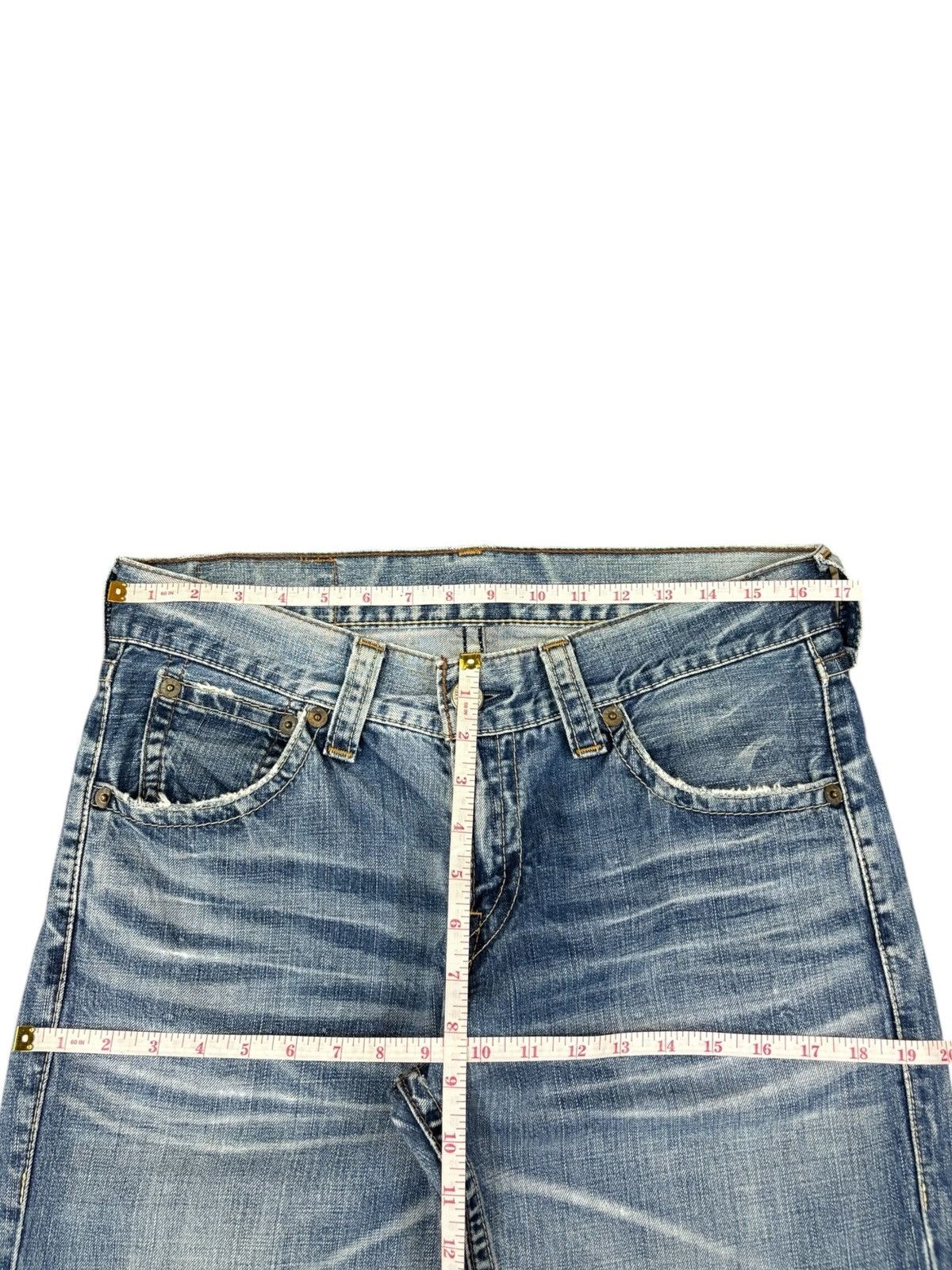 Levi's Vintage 90s Levis 502 Faded Wash Loose Jeans Size US 34 / EU 50 - 10 Thumbnail