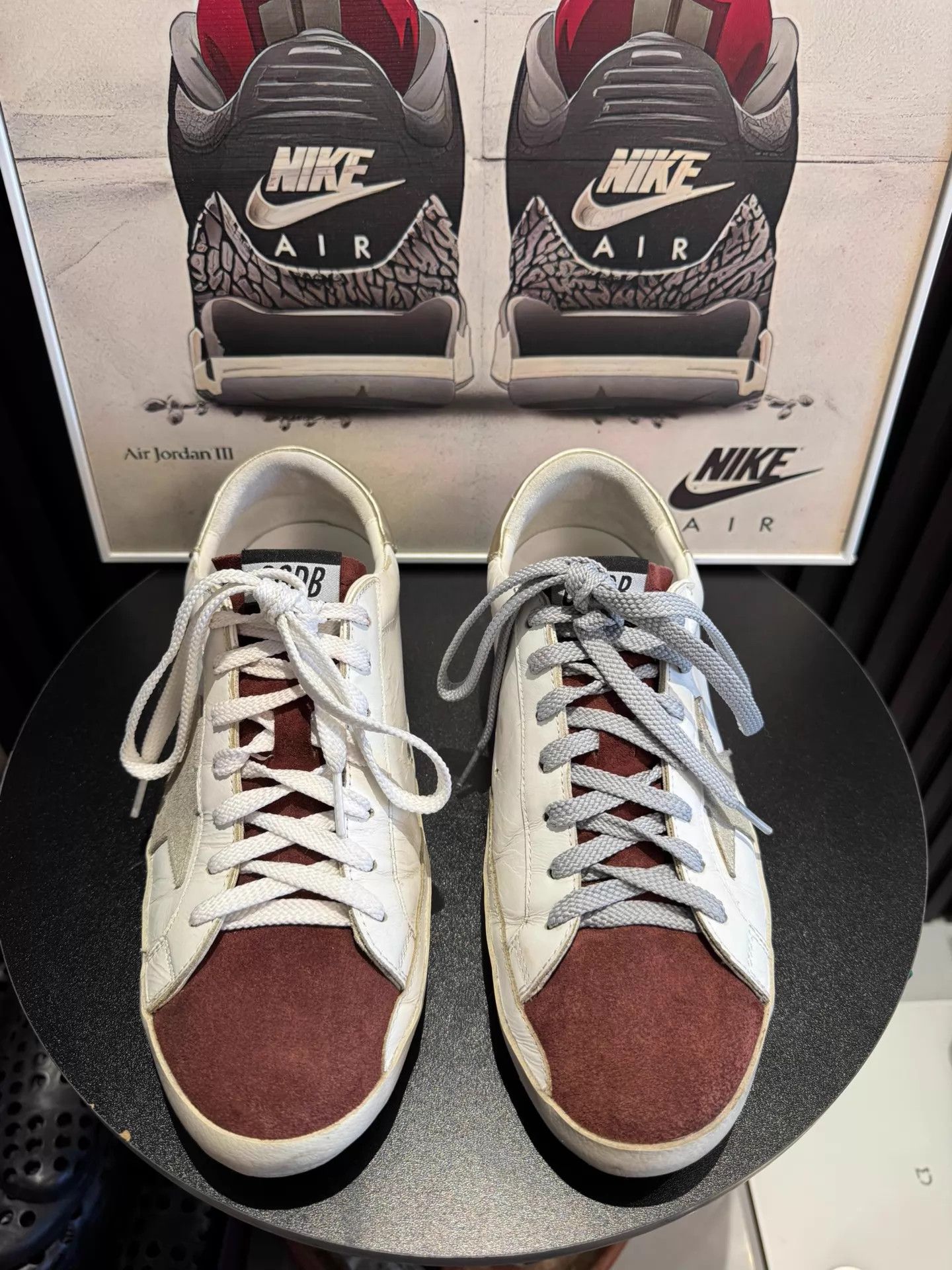 Golden Goose Golden Goose Star Low Top White Sneakers 42 Size US 9 / EU 42 - 2 Thumbnail