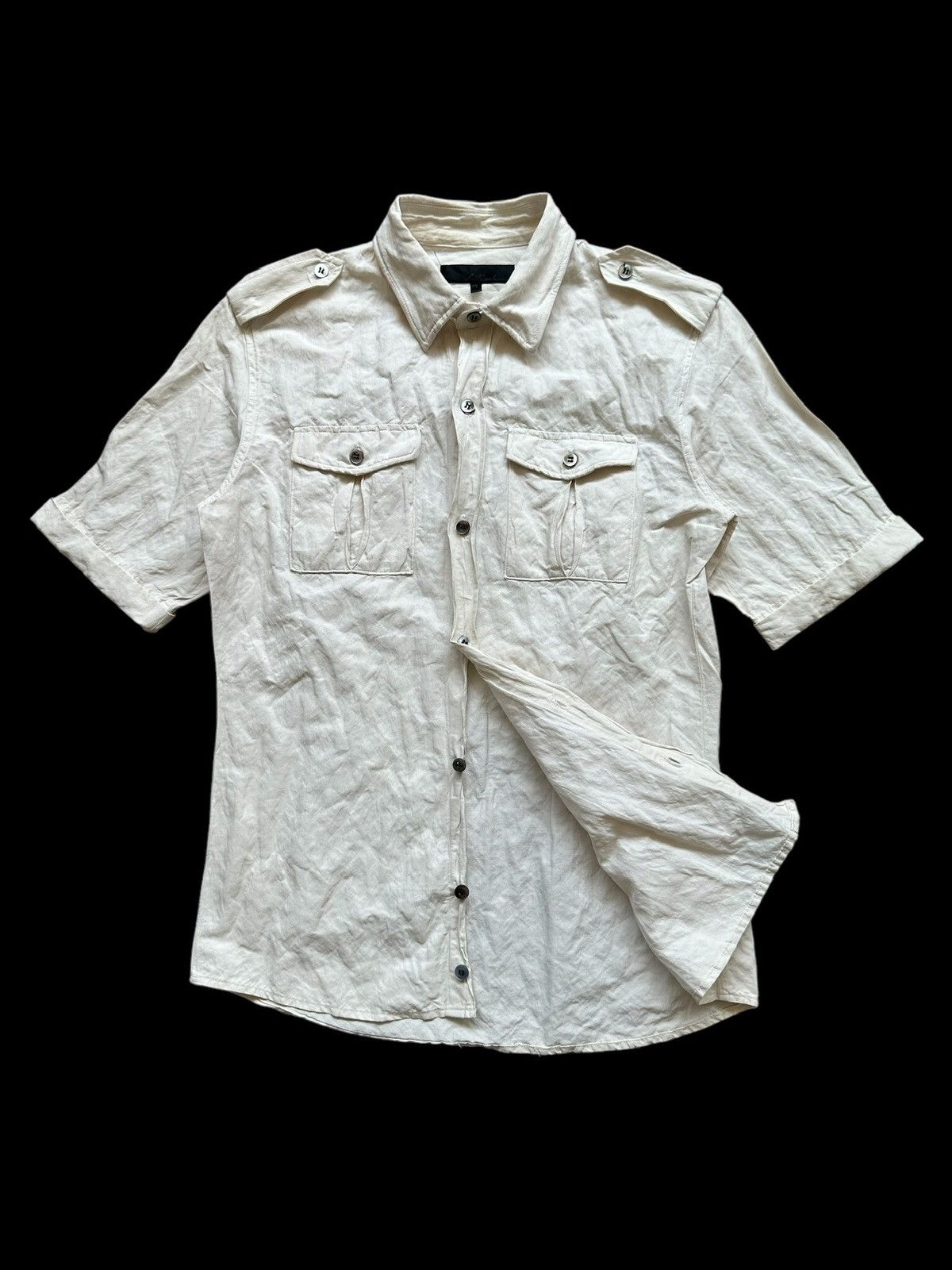 Lithium Archive Lithium Homme Japan wrinkled shirt Size US S / EU 44-46 / 1 - 2 Thumbnail
