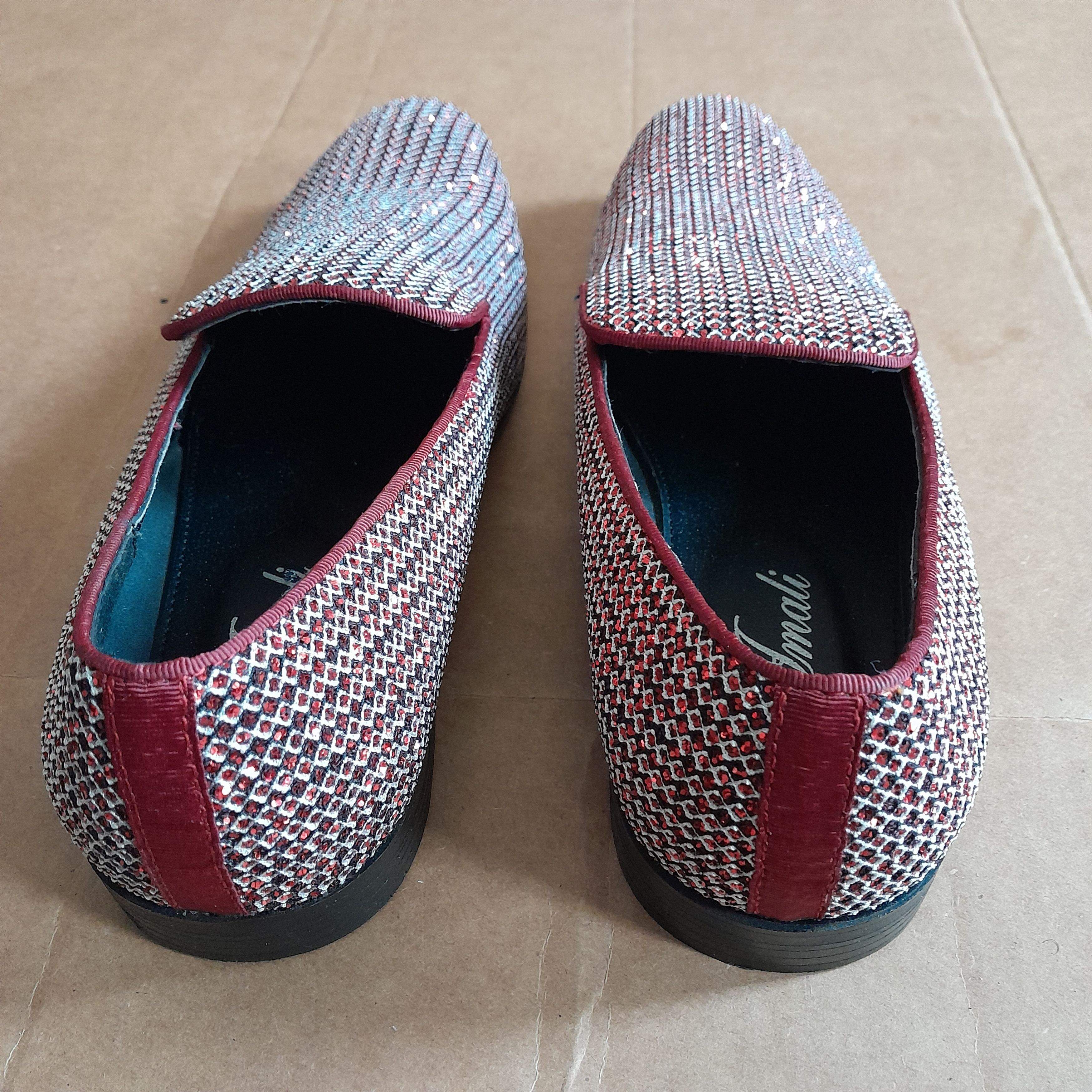 Other Amali Men’s Emelio Metallic Glitter Formal Slip On Loafer Size US 12 / EU 45 - 2 Thumbnail