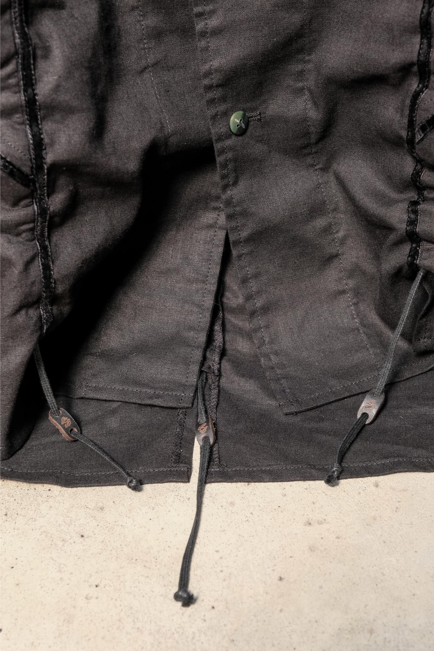Professor.E Professor.E 23FW-PE-LSH-03 Oversized Drawstring Shirt Size US M / EU 48-50 / 2 - 3 Thumbnail