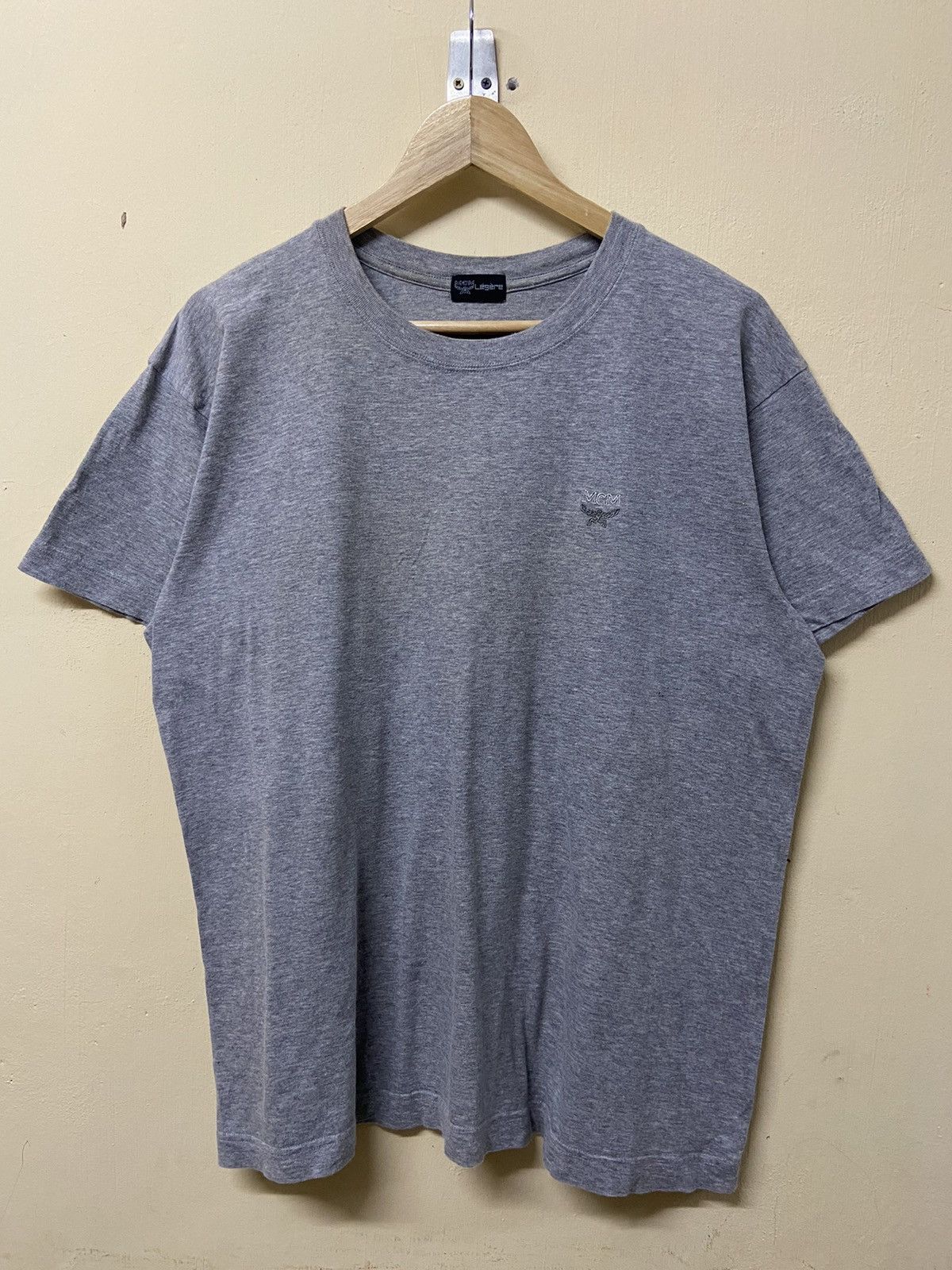 Designer × MCM × Vintage MCM Legere Small Logo Tee Size US XL / EU 56 / 4 - 1 Thumbnail