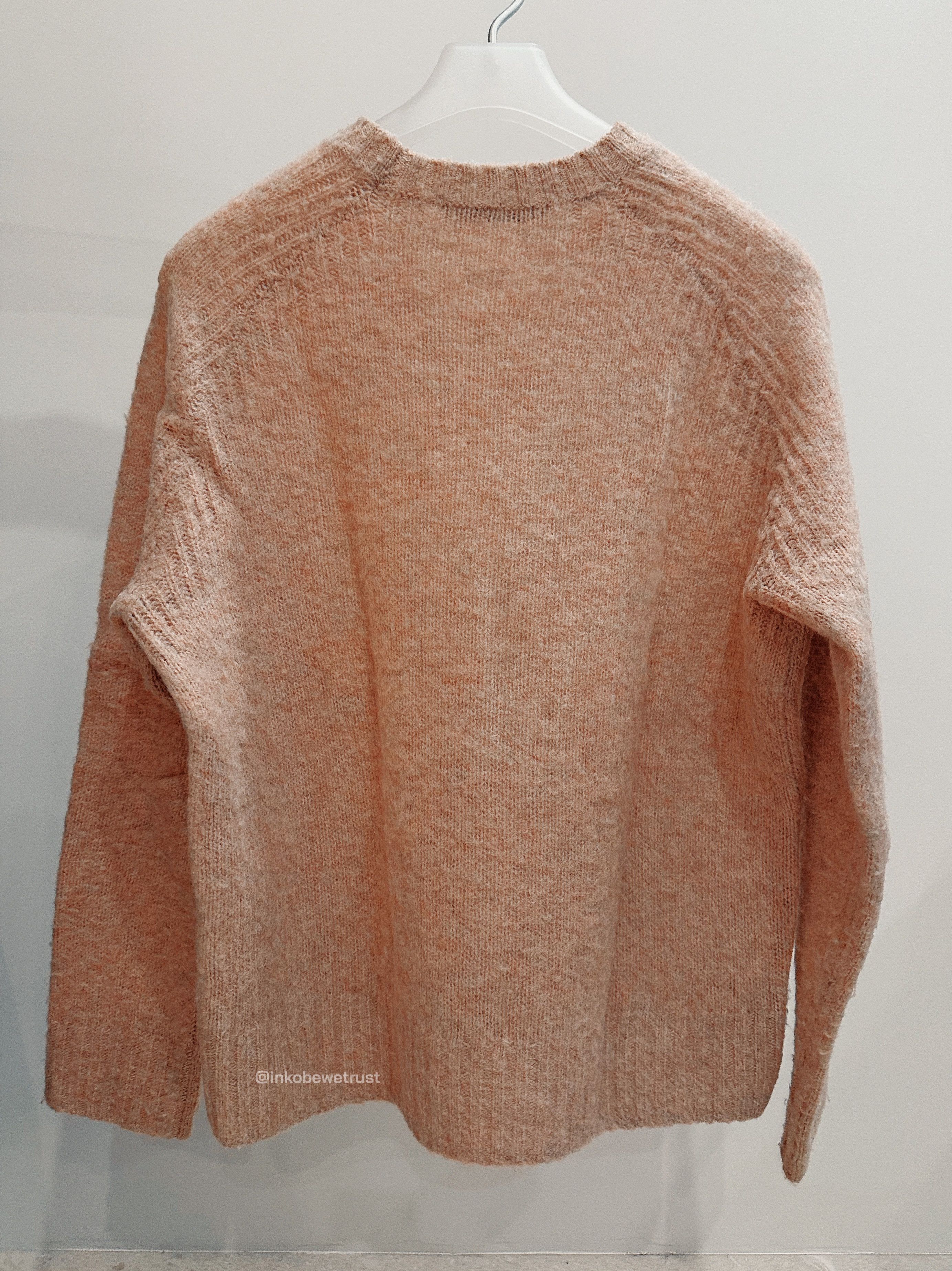 Acne Studios Brushed ​Shetland Wool Sweater - Pink Size US M / EU 48-50 / 2 - 3 Thumbnail