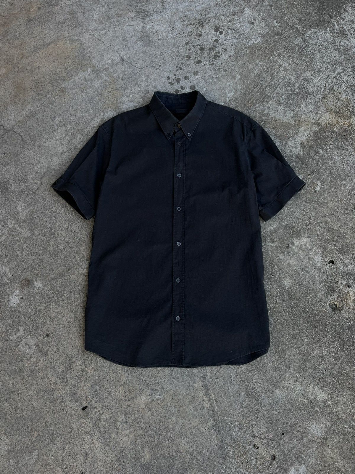 Alexander McQueen Alexander McQueen Button Ups Brad Pitt Blend Poplin Shirt Size US M / EU 48-50 / 2 - 1 Thumbnail