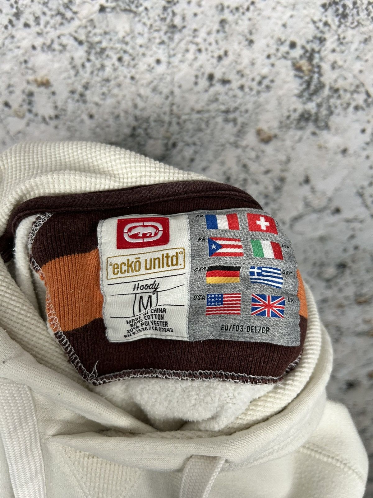 Ecko Unltd. Vintage Ecko Unltd Rap Baggy Hoodie Streetwear Hip Hop Rare Size US M / EU 48-50 / 2 - 6 Thumbnail