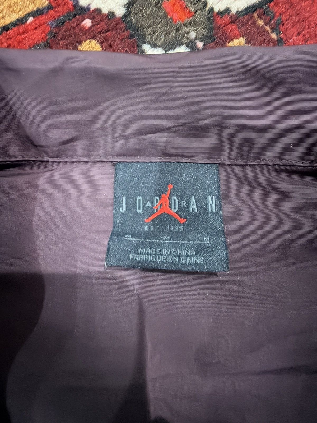 A Ma Maniere × Jordan Brand Jordan x A Ma Maniére Mahogany Warm Up Shirt. Size US M / EU 48-50 / 2 - 3 Thumbnail