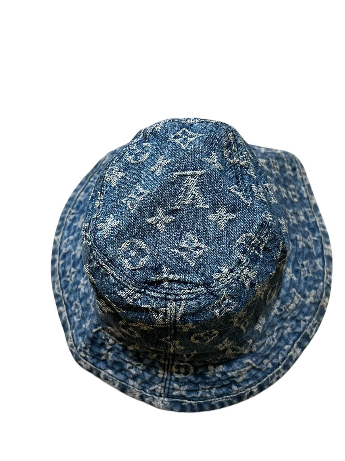 Vintage Louis Vuitton Monogram Denim Hat