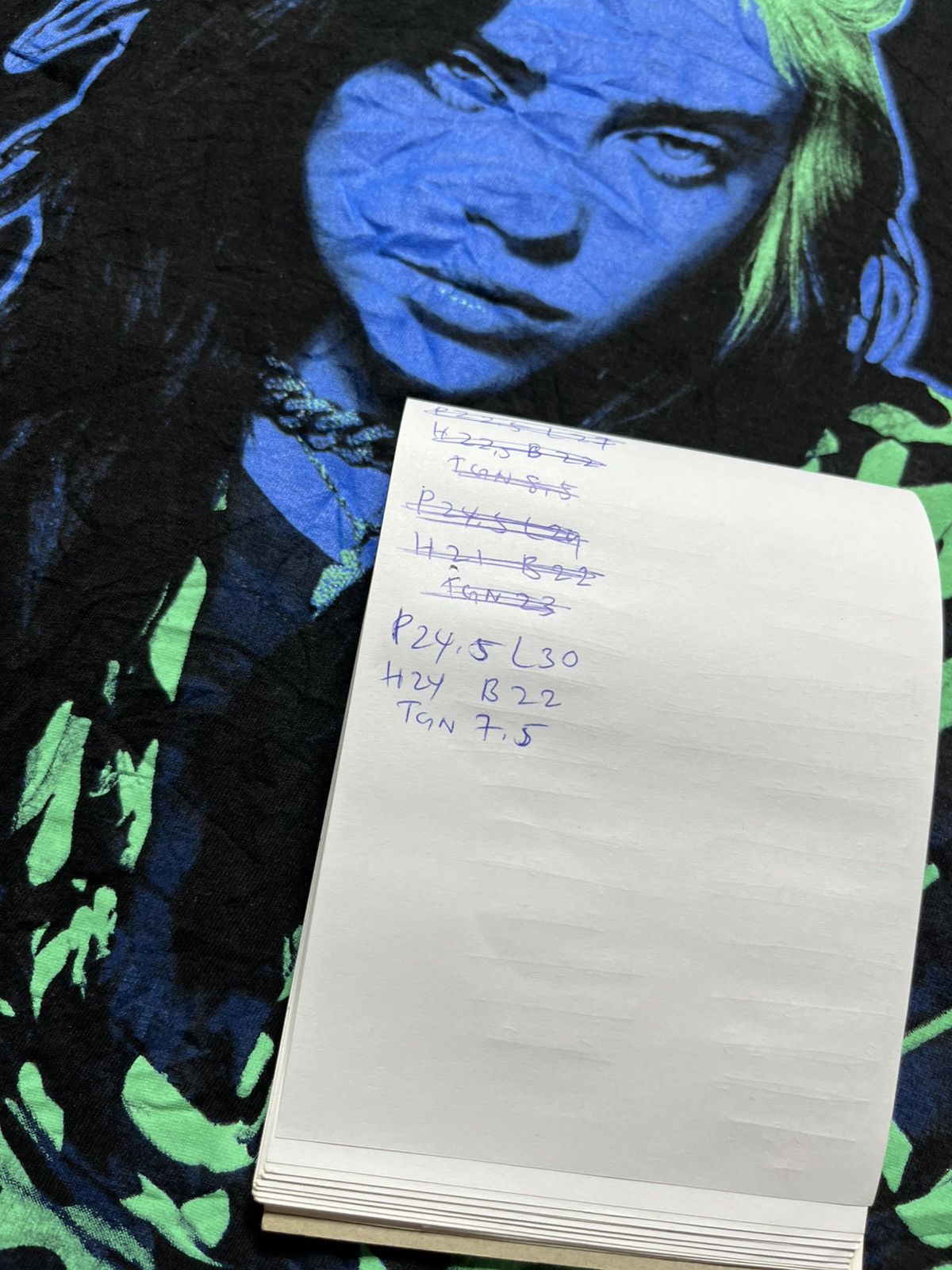 Billie Eilish 🔥Billie Eilish Face Logo Cover Photo Tees Size US XXL / EU 58 / 5 - 5 Thumbnail