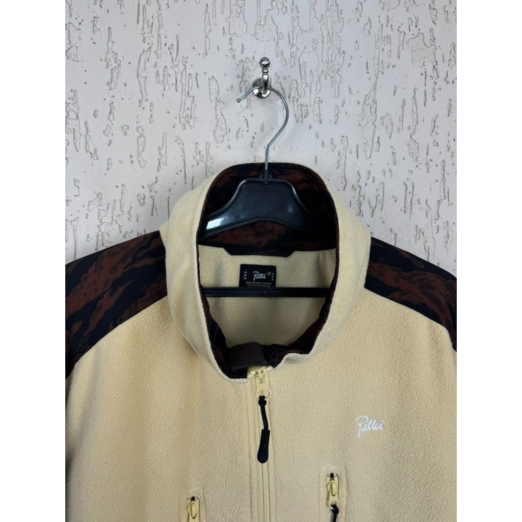 Patta Patta Slope Fleece Jacket Size Large Molten Lava Yellow Size US L / EU 52-54 / 3 - 3 Thumbnail