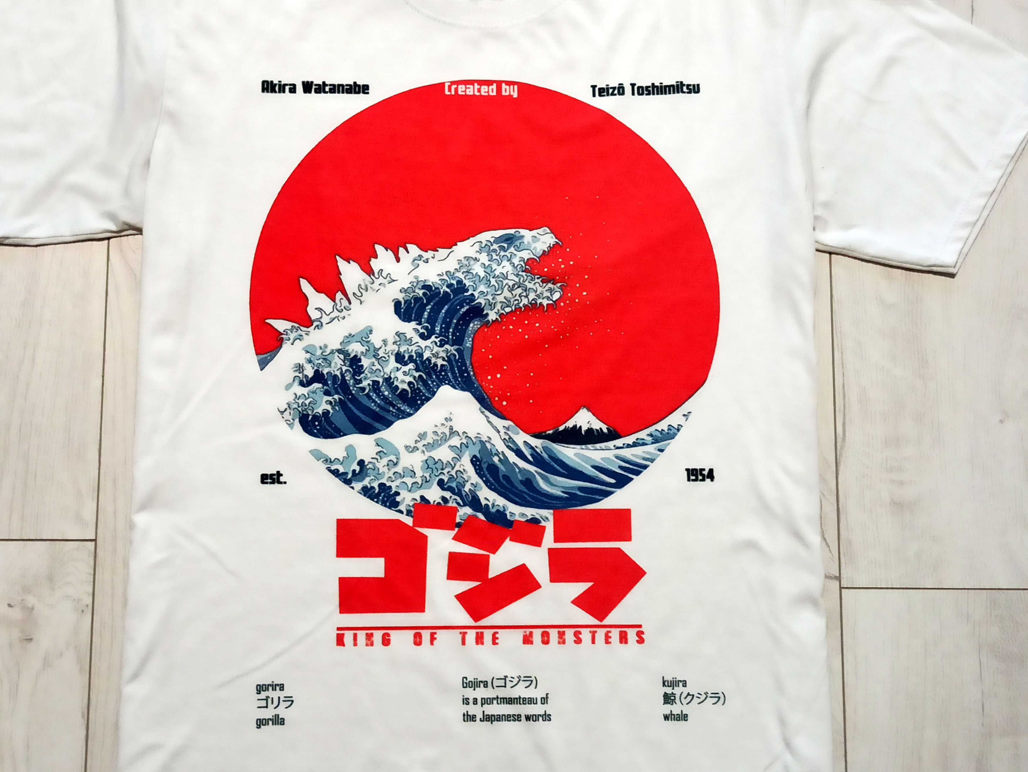 Japanese Brand Godzilla King of the Monsters RARE Japan Kaiju Graphic Tee Size US L / EU 52-54 / 3 - 2 Thumbnail