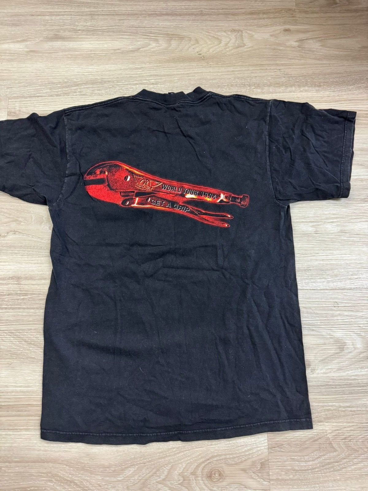 Other vintage 1994 Aerosmith "Get A Grip" World Tour concert shirt Size US L / EU 52-54 / 3 - 3 Thumbnail
