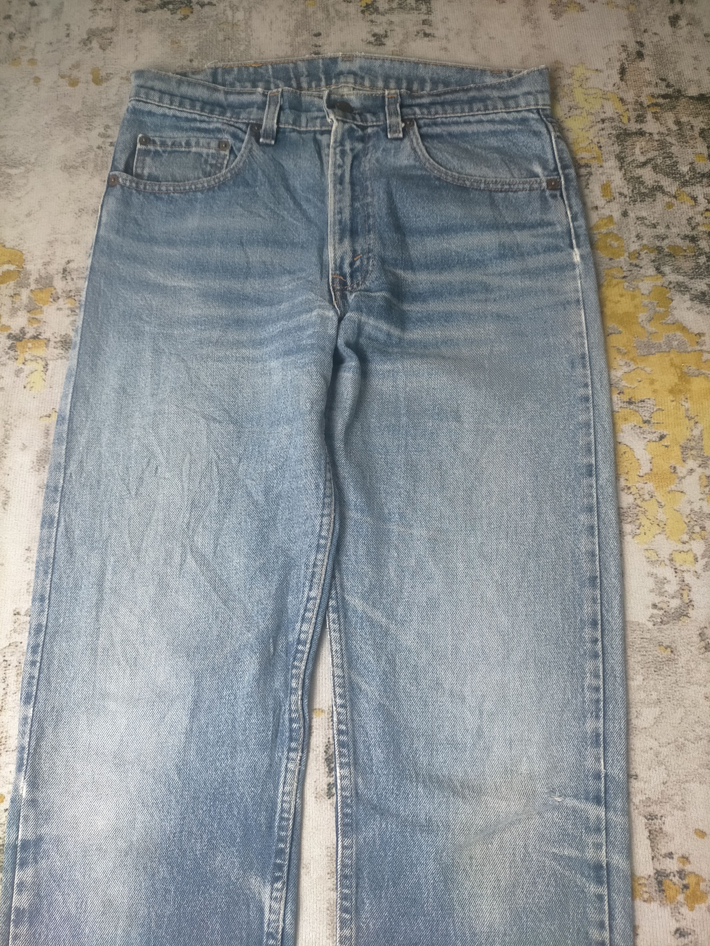 Levi's Vintage Clothing 🔥 Vintage 80s Levis 505 Stone Wash Jeans Size US 32 / EU 48 - 2 Thumbnail