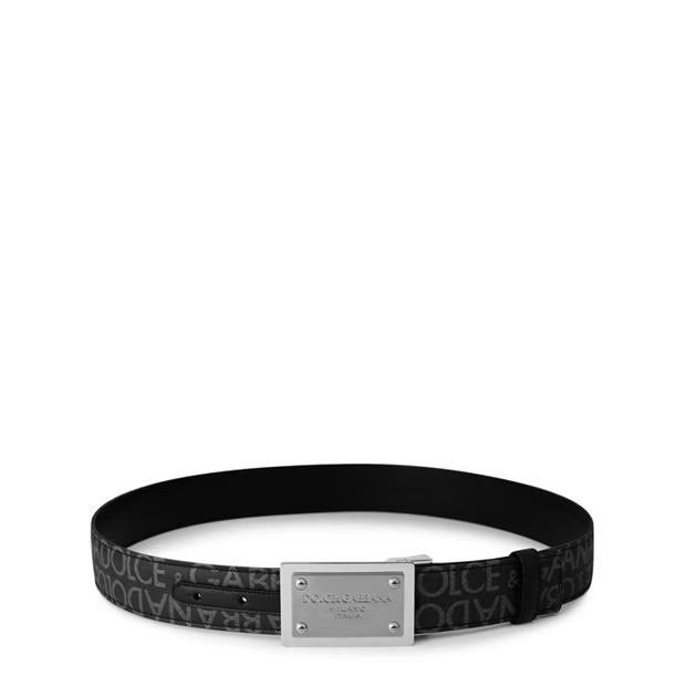 o1g2r1mq0424 Size: 95 Logo Belts in Black