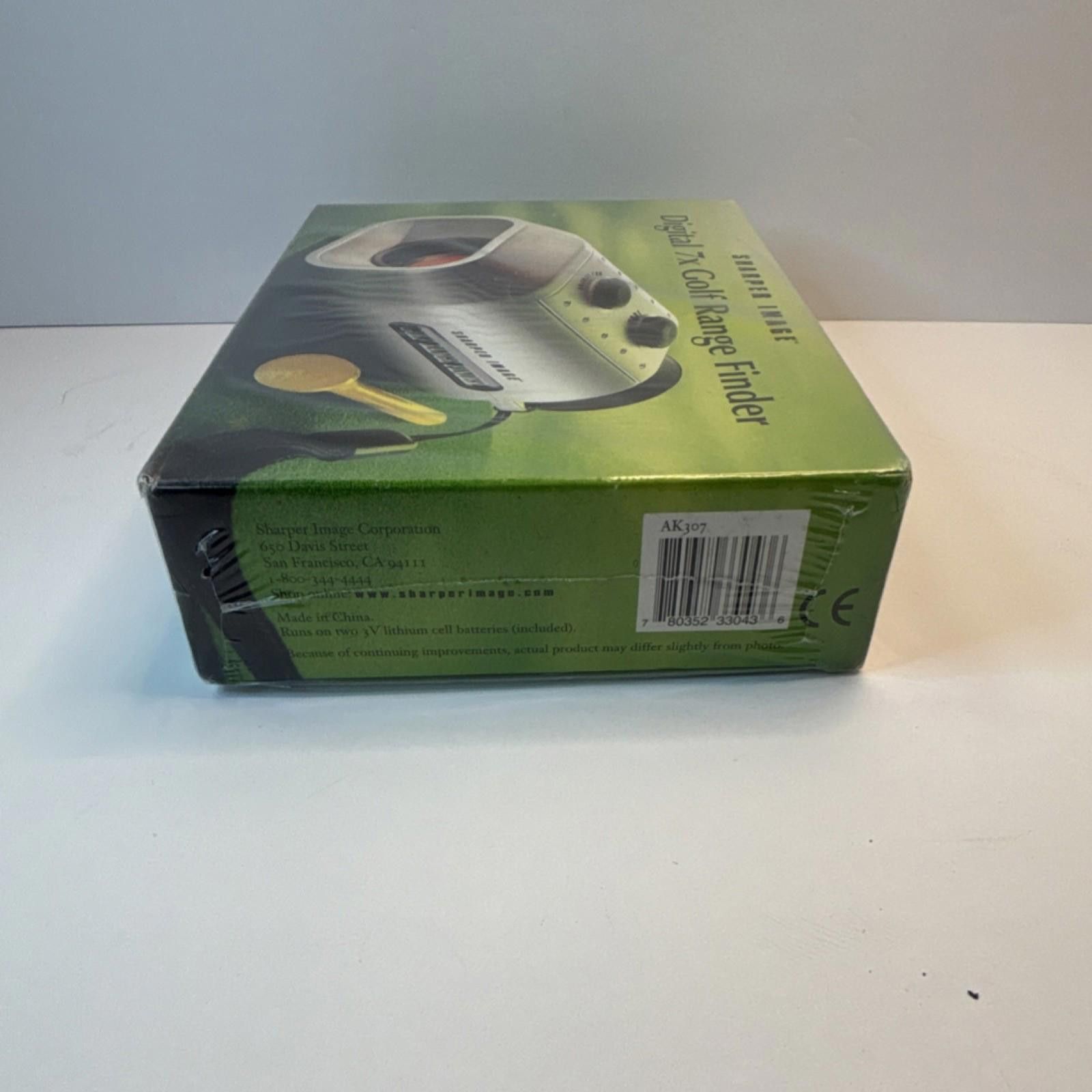 Sharper Image Golf Rangefinder Digital Tech Superior Lens is