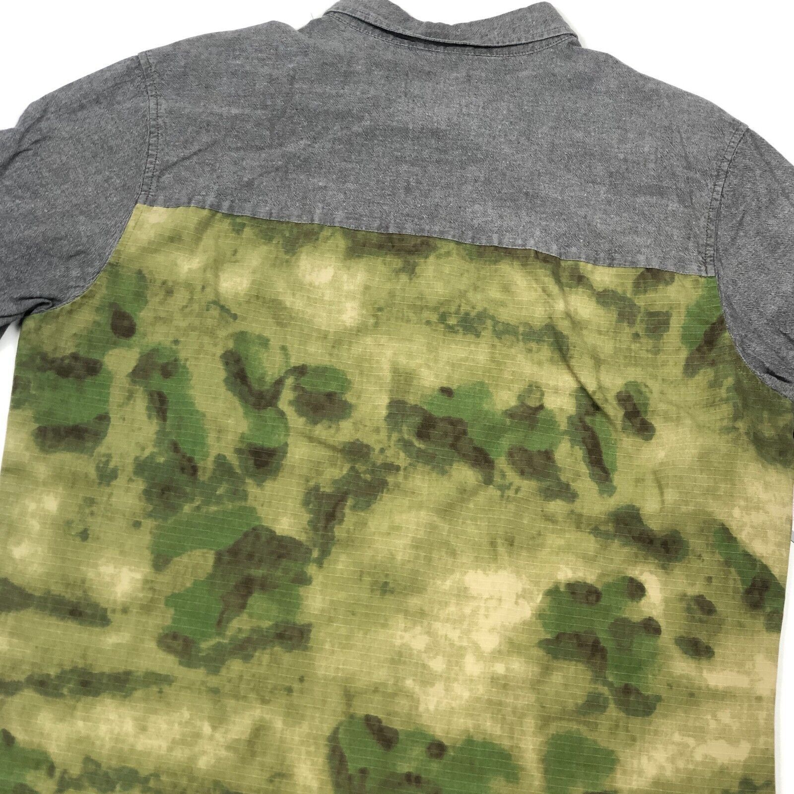 Crooks & Castles × Vintage Crooks & Castles Green Map Tree Camo Button Up Shirt Size XL Size US XL / EU 56 / 4 - 6 Thumbnail
