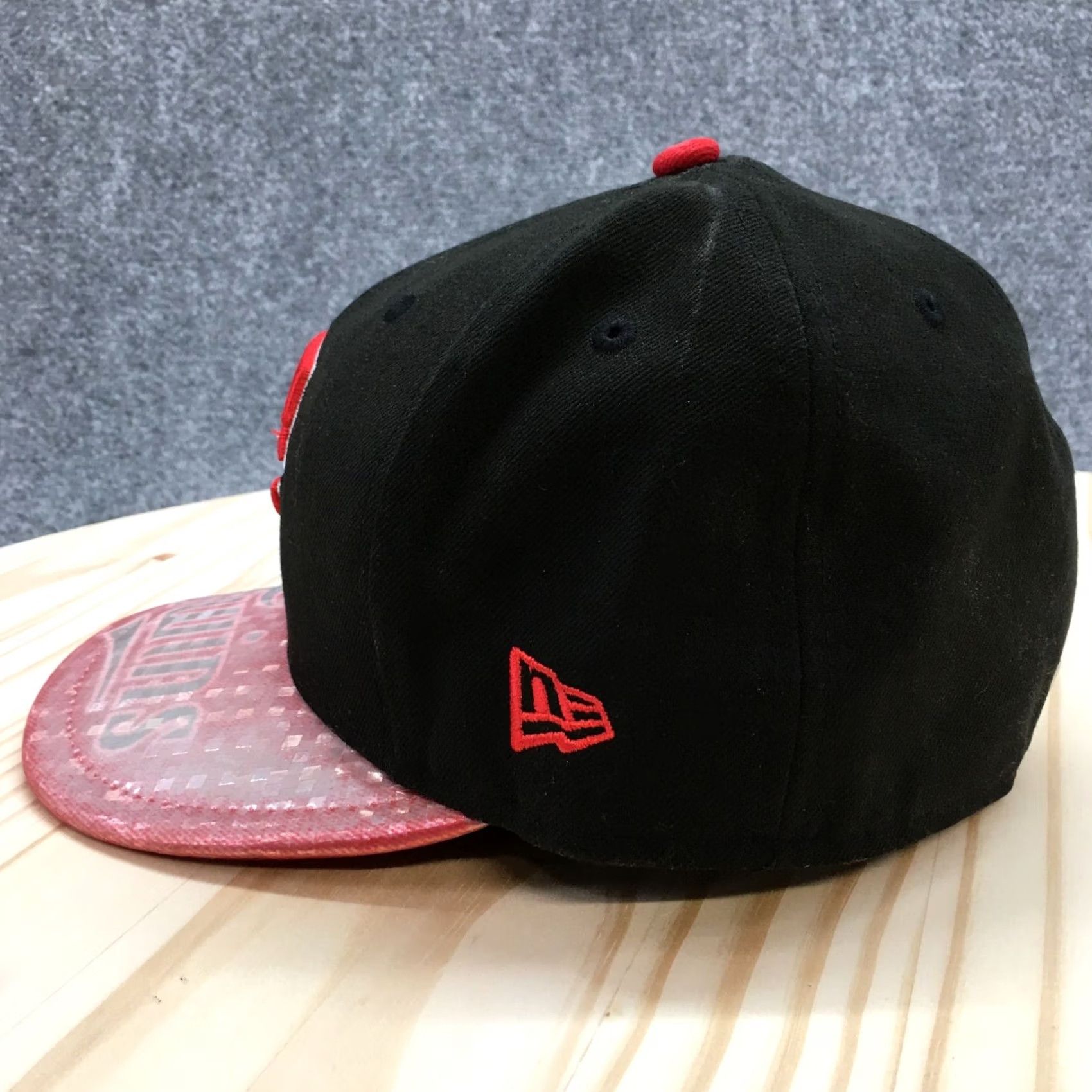 New Era New Era Hat Mens 7 1/8 Black Minnesota Twins Snapback Fitted Embroidered Logo Size ONE SIZE - 5 Thumbnail