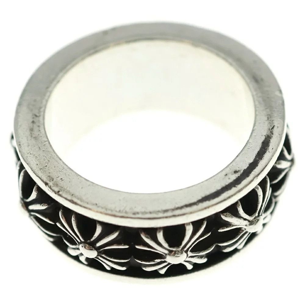 Chrome Hearts RARE! OFFER OK 🔥 14.5 CHROME HEARTS RING SPINNER CH X Size ONE SIZE - 7 Thumbnail