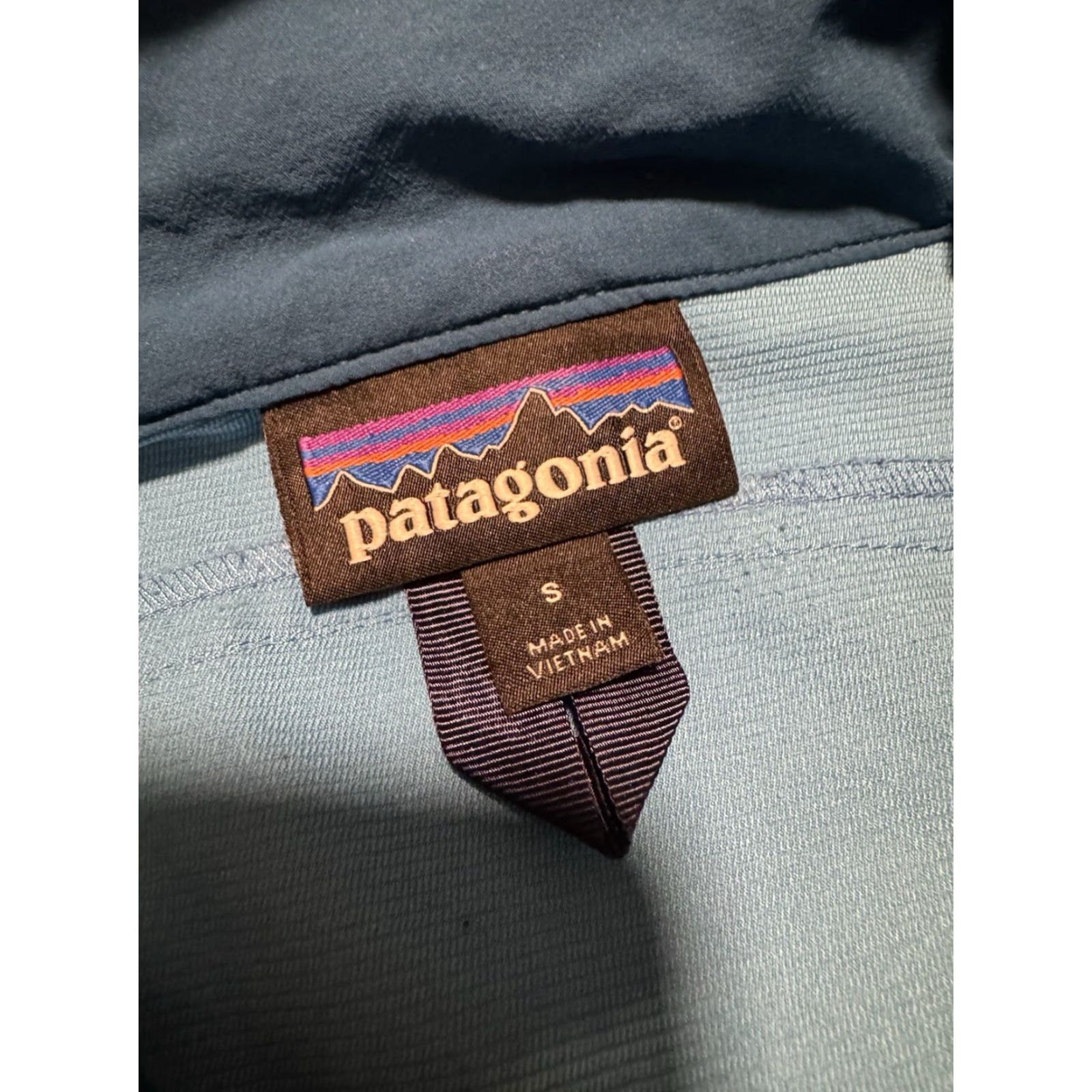 Patagonia Patagonia Softshell Jacket Hoody Blue Full Zip Outdoor Hiking Activewear Unisex Adults Size S Size S / US 4 / IT 40 - 7 Thumbnail