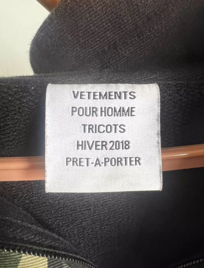 Vetements Vetements camouflage jacket hoodie Size US M / EU 48-50 / 2 - 4 Thumbnail