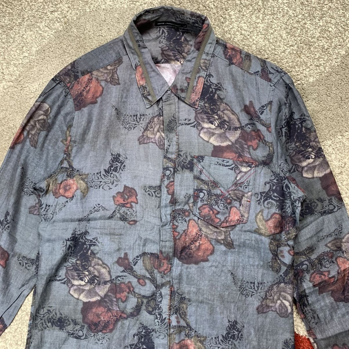 Marithe + Francois Girbaud MARITHE FRANCOIS GIRBAUD LONG SLEEVE SHIRT BUTTON UP Size US L / EU 52-54 / 3 - 3 Thumbnail