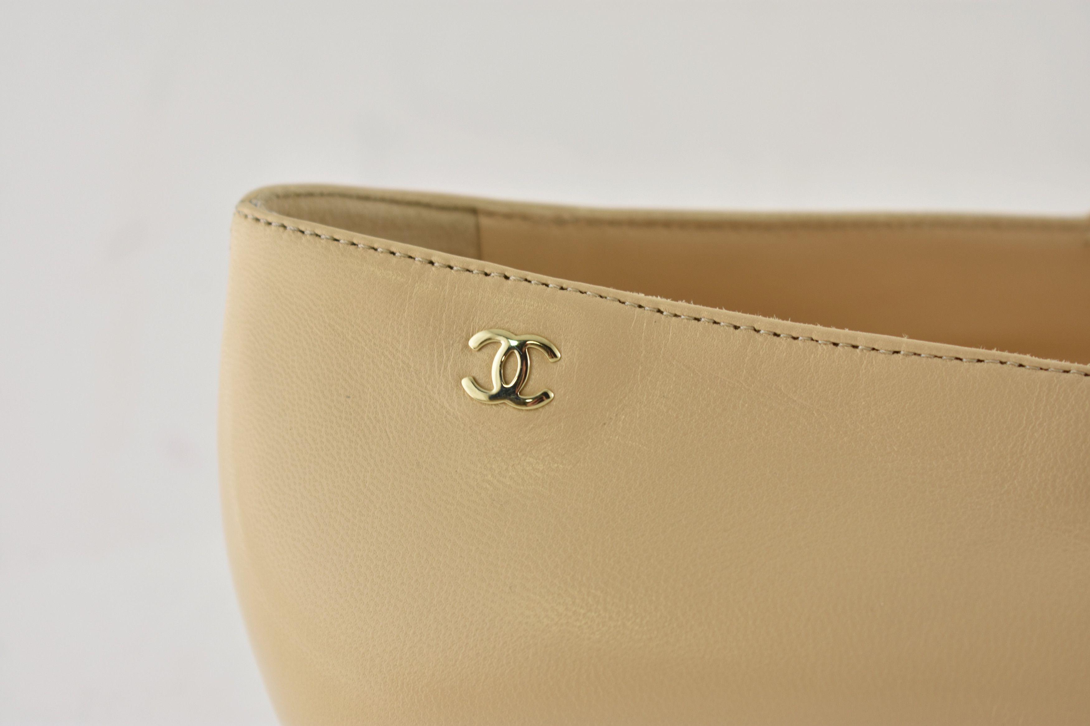 Chanel Chanel 24A CC Logo Mary Jane Ballerina Ballet Flat 42 Size US 12 / IT 42 - 4 Thumbnail
