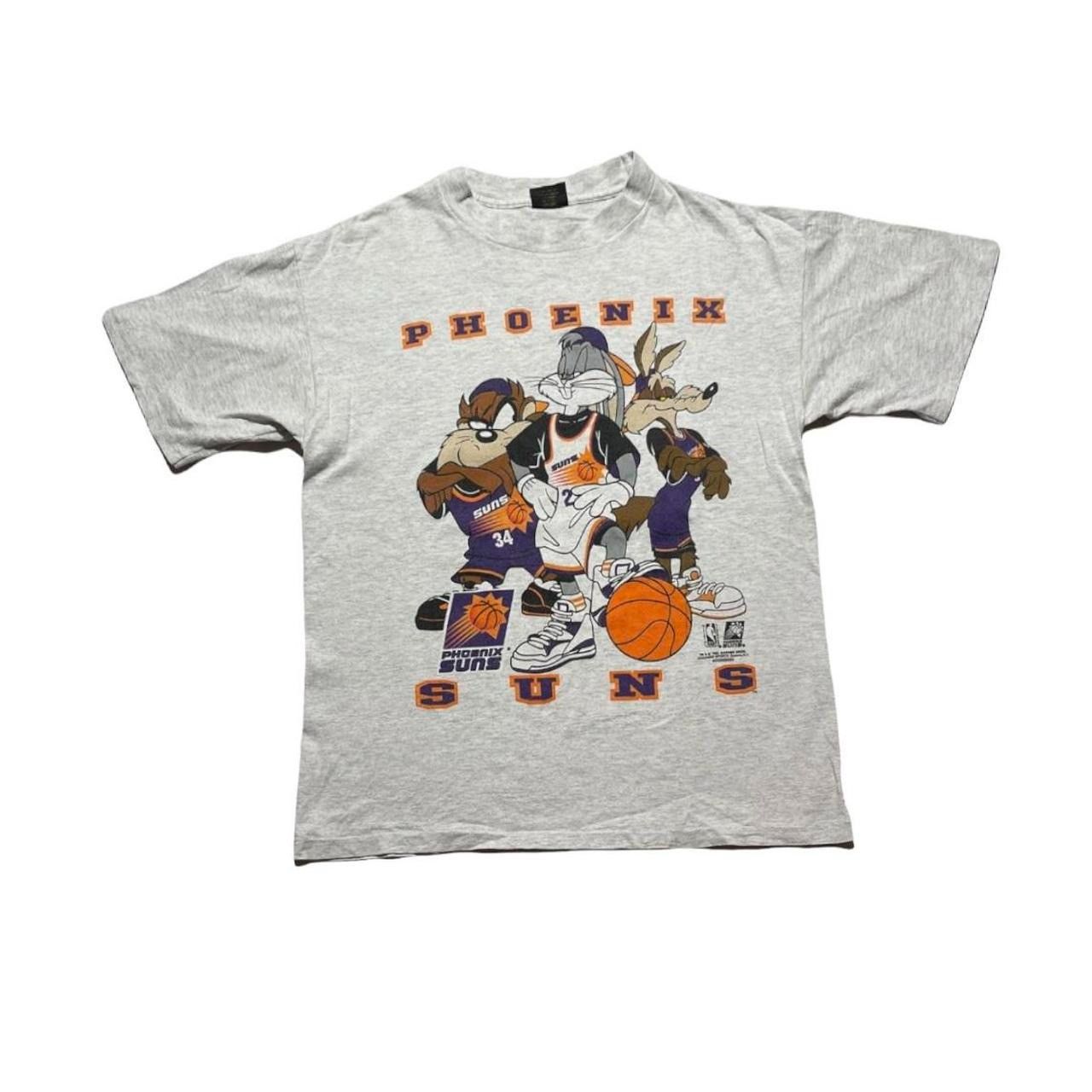 NBA × Vintage × Warner Bros Vintage Phoenix Suns Looney Tunes T-Shirt Size US XL / EU 56 / 4 - 1 Thumbnail