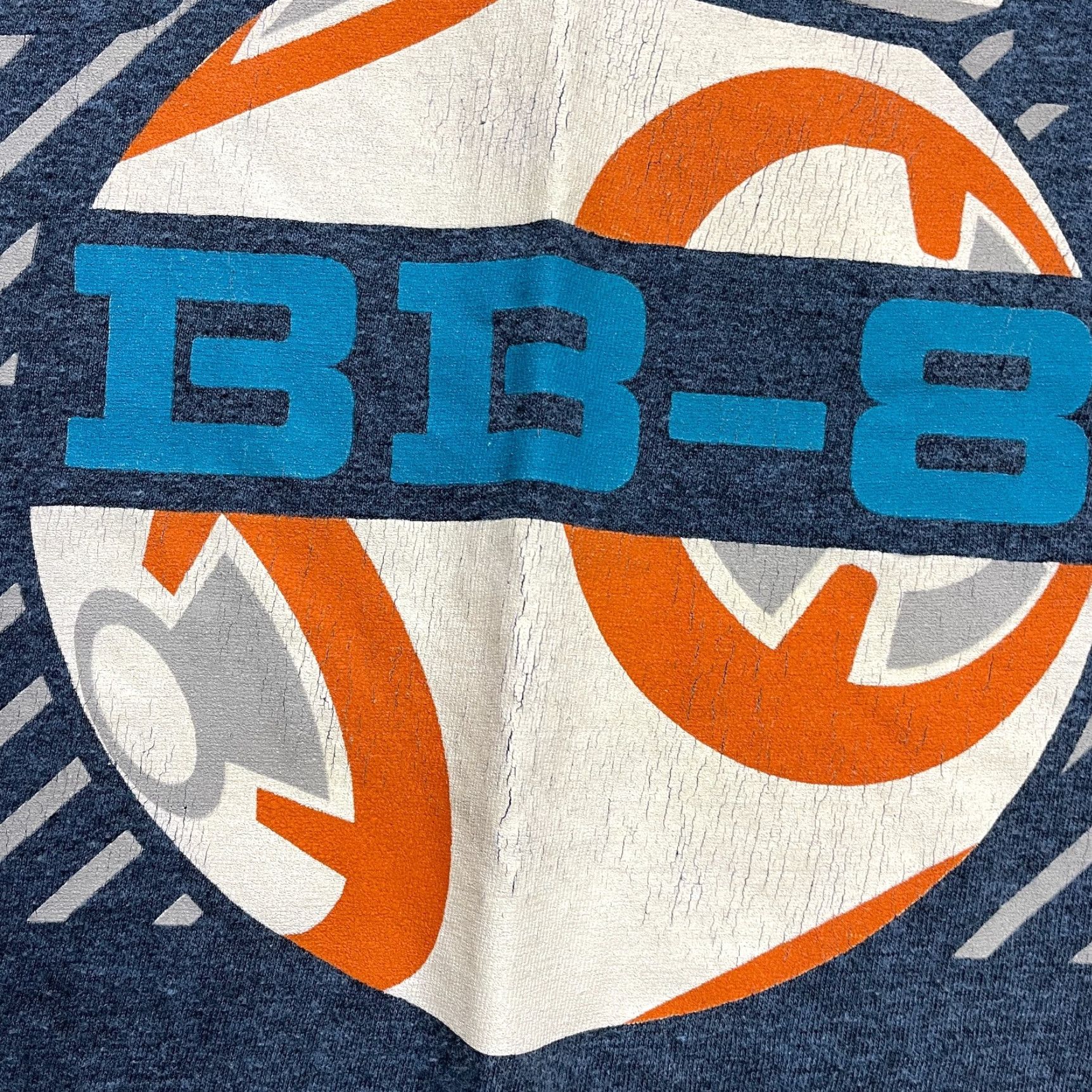 Star Wars Star Wars T-Shirt Men 2XL Blue Graphic Crew Neck Cotton Tee Shirt Star Wars Astromech Droid BB-8 Graphic Print Cartoon Classic Tv Shows Size US XXL / EU 58 / 5 - 4 Thumbnail