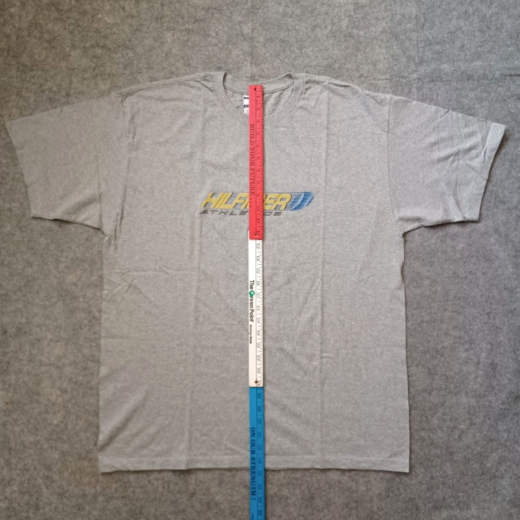Tommy Hilfiger VINTAGE Tommy Hilfiger T Shirt Large Gray Athletic Logo Graphic Short Sleeve Retro Mens Size US L / EU 52-54 / 3 - 7 Thumbnail