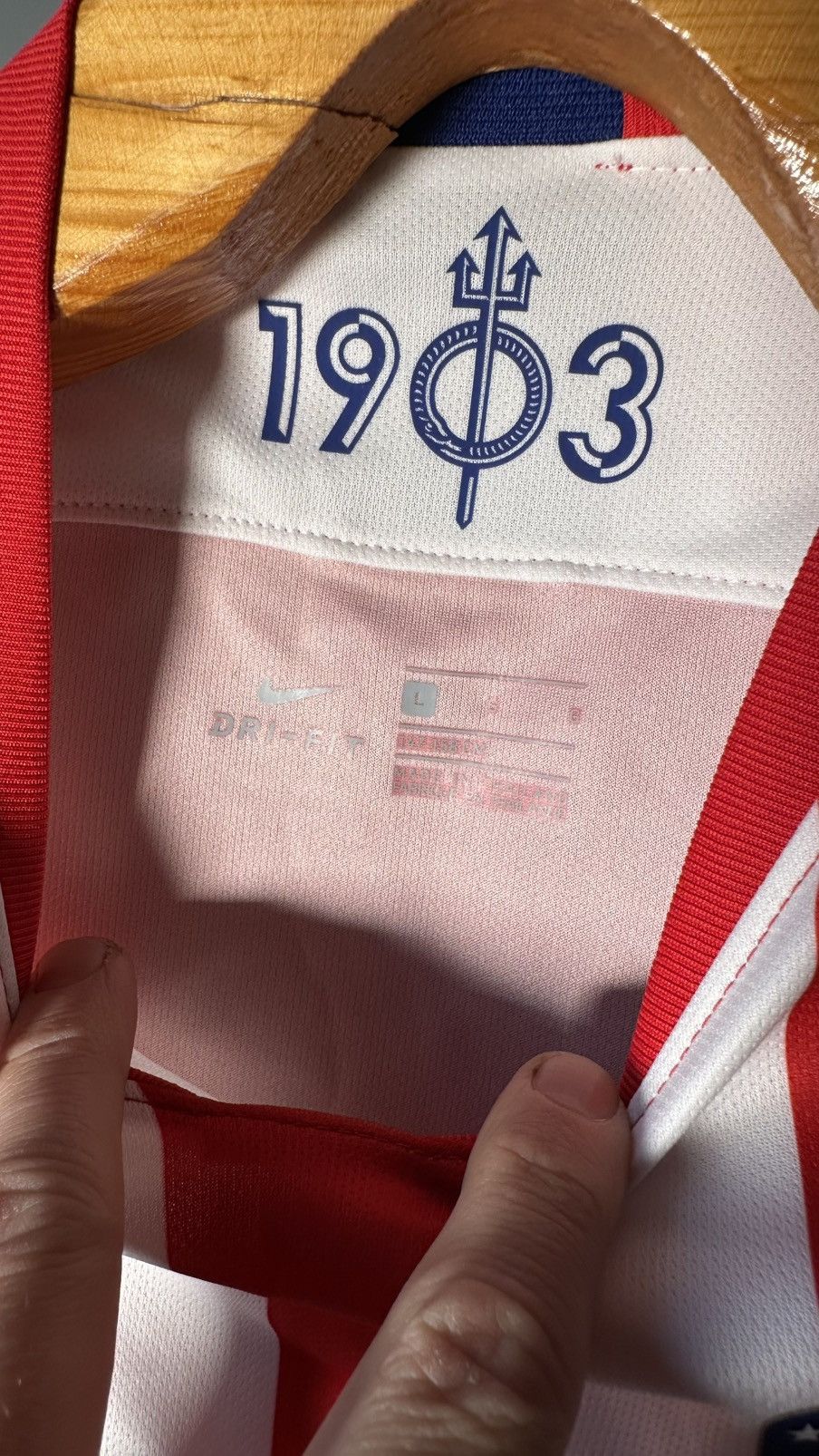 MLB ATLETICO MADRID 2019-2020 ORIGINAL JERSEY Size US XS / EU 42 / 0 - 10 Thumbnail