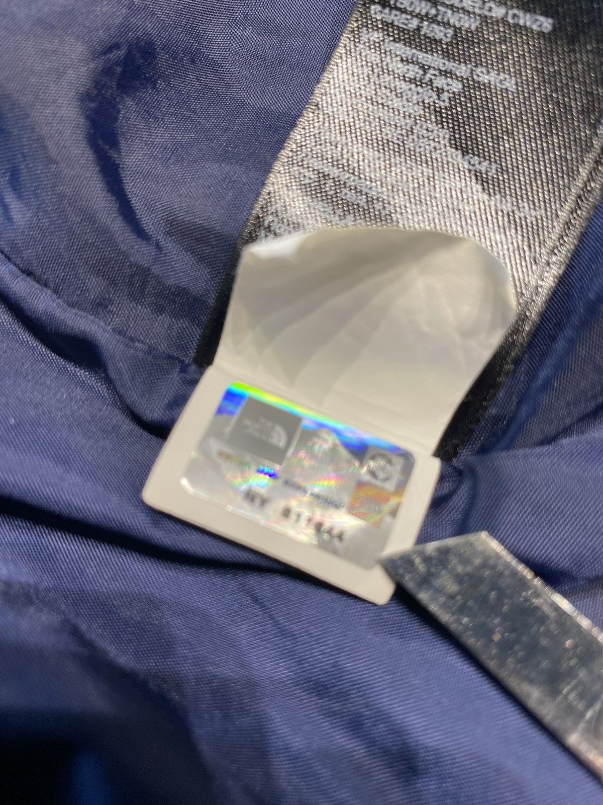 Supreme denim shot north face jacket