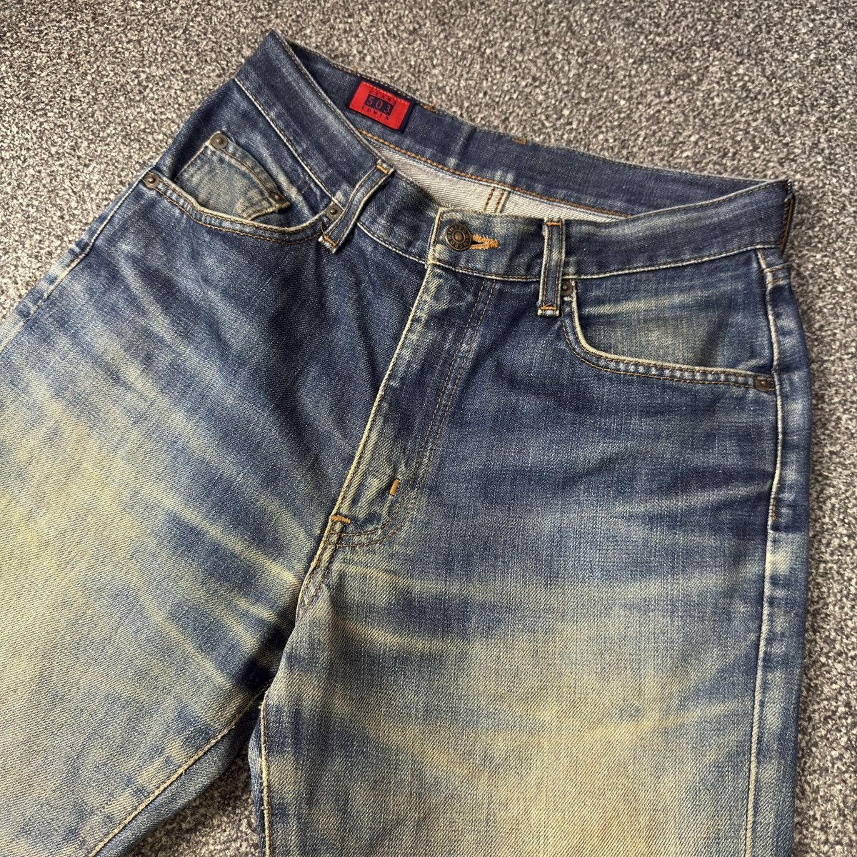 Seditionaries Vintage Japanese Distressed Edwin 503 Rusty Denim W29 Size US 29 - 3 Thumbnail
