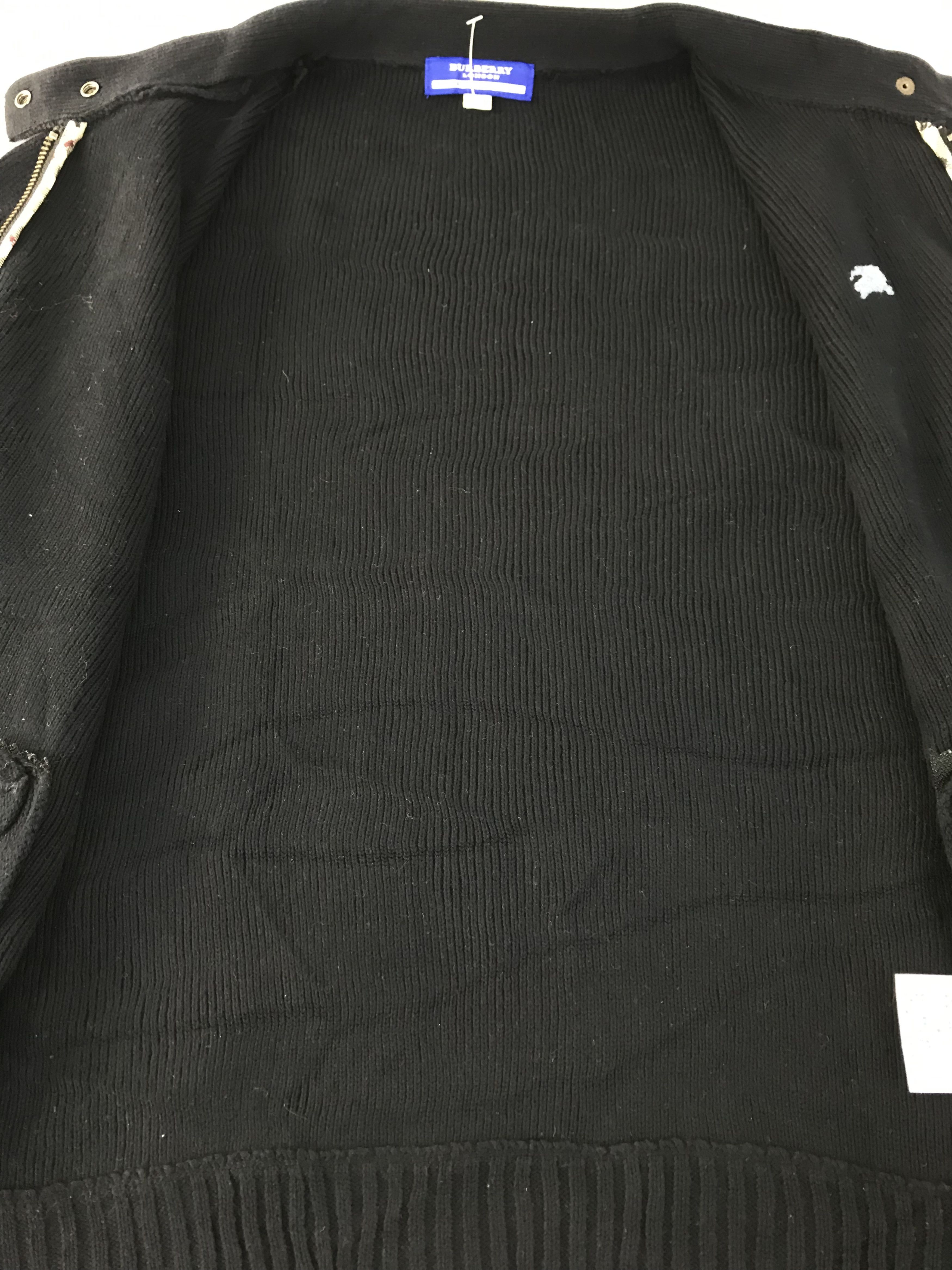 Burberry Burberry London Blue Label Corduroy Wool Trucker Zipper Size S / US 4 / IT 40 - 6 Thumbnail