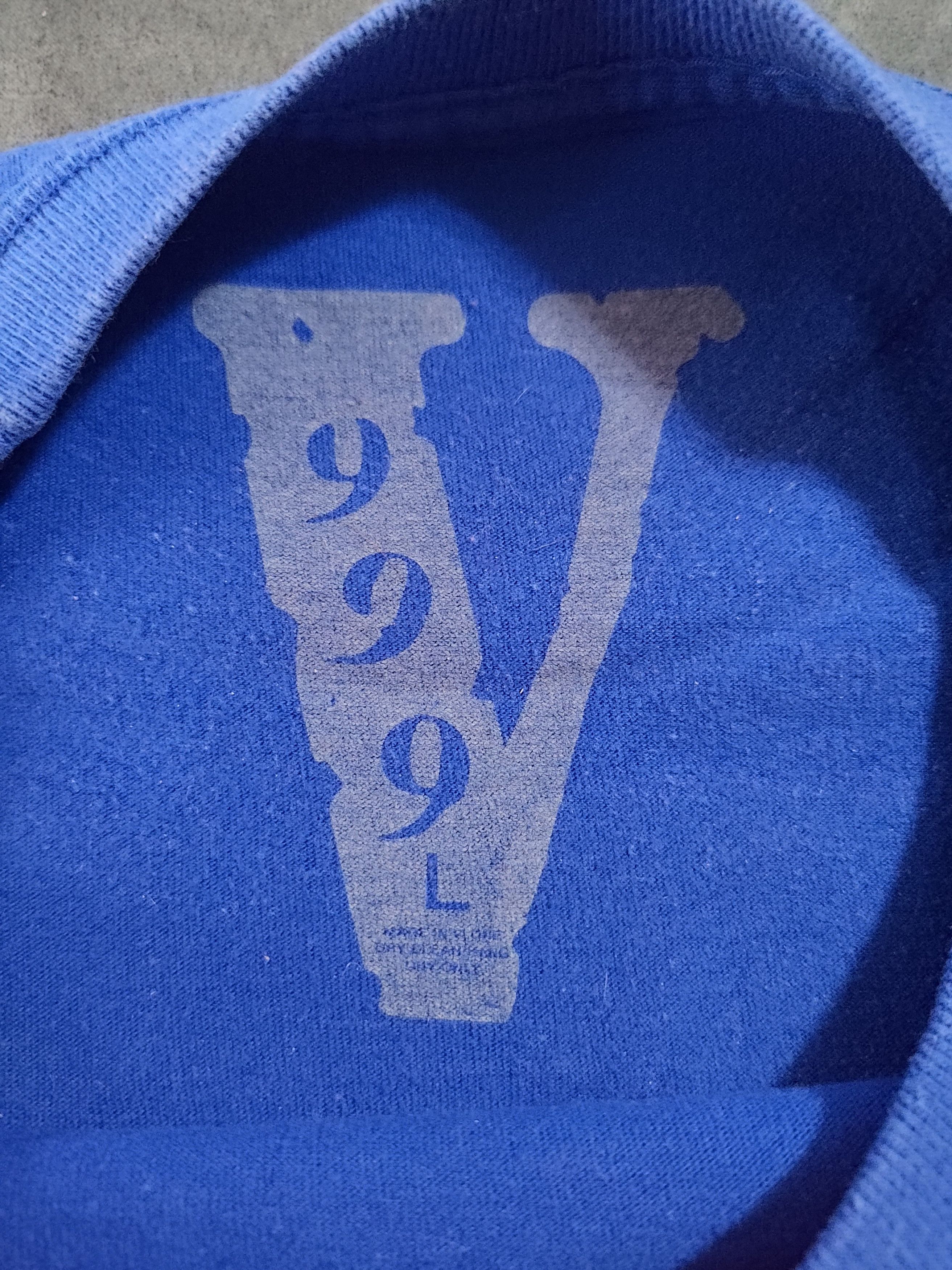 999 Club × Vlone Vlone x JuiceWRLD "Legends Never Die " blue tee Size US L / EU 52-54 / 3 - 3 Thumbnail