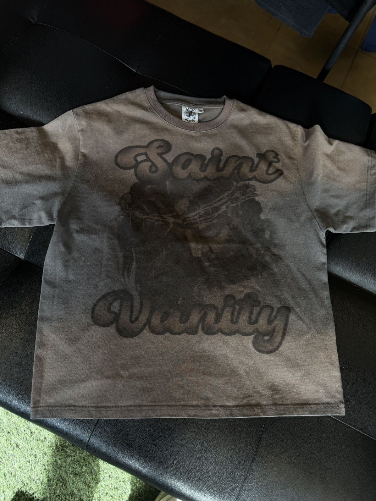 Saint Vanity Saint Vanity UNRELEASED Tee Shirt Logo Grey Size S (NEW) Size US S / EU 44-46 / 1 - 1 Thumbnail