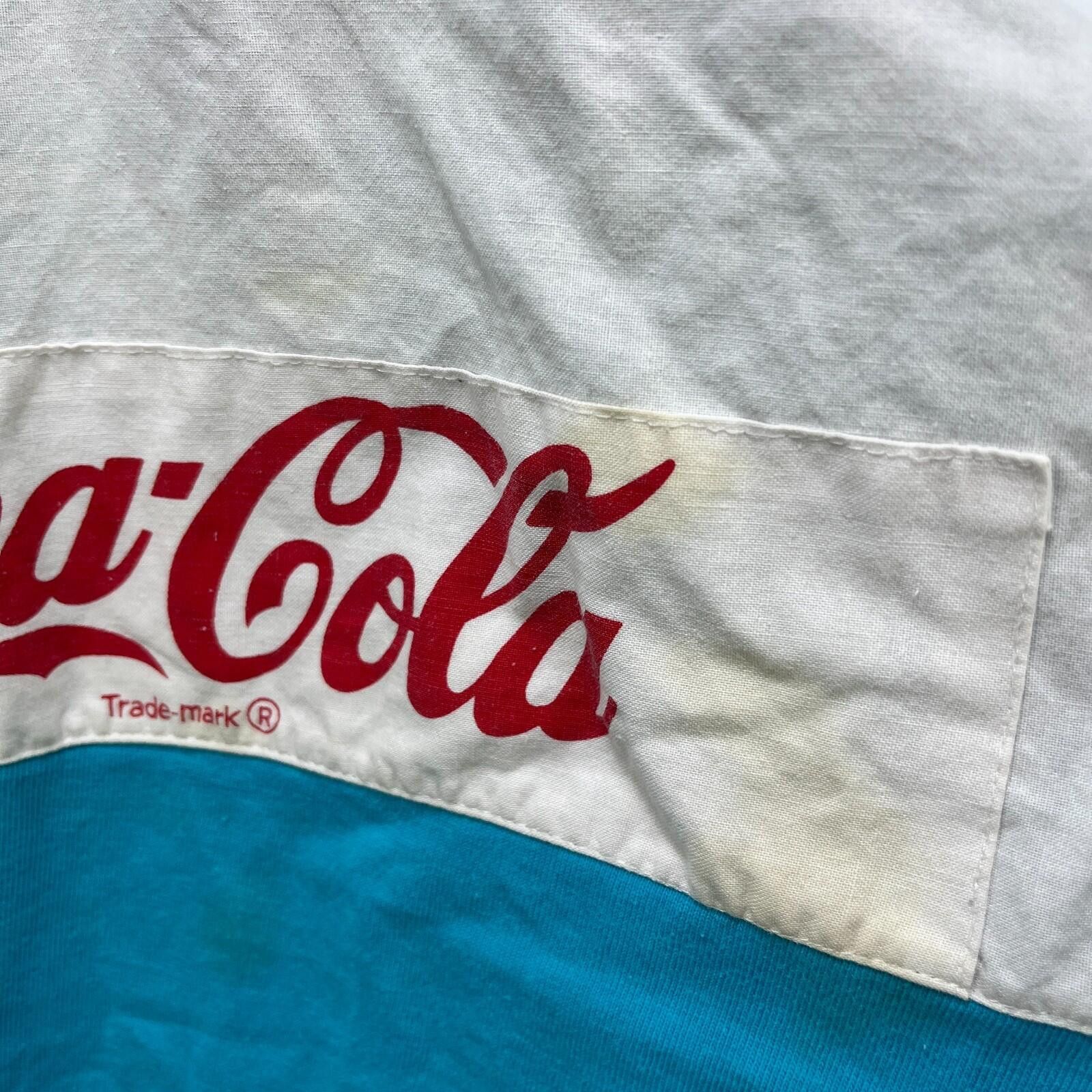 Coca Cola Vintage 90s Coca Cola Rugby Polo Long Sleeve Shirt M Size US M / EU 48-50 / 2 - 4 Thumbnail