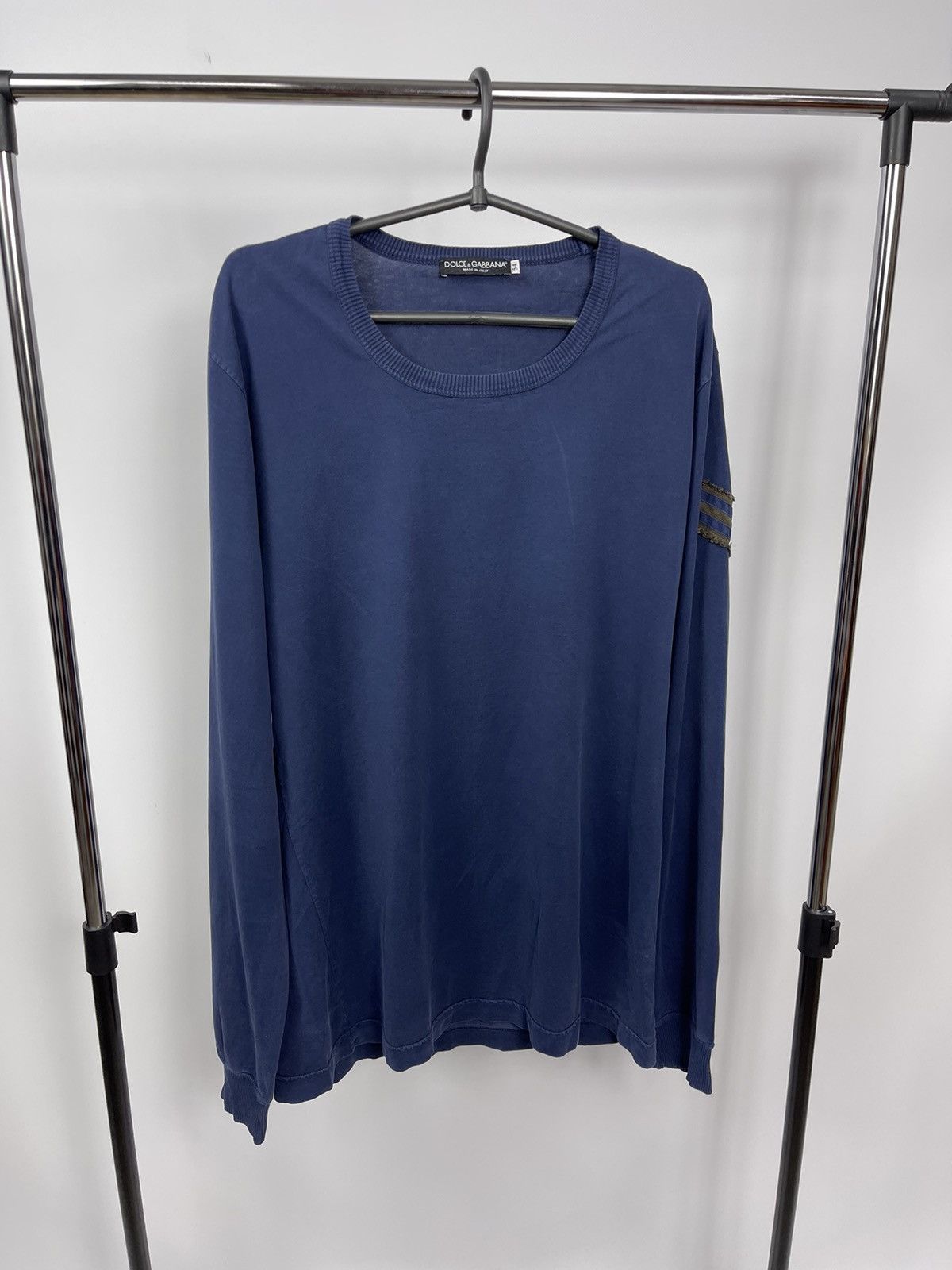 Dolce & Gabbana DOLCE & GABBANA Men's Long Sleeve Shirt Size 54 Logo Italy Size US L / EU 52-54 / 3 - 1 Thumbnail