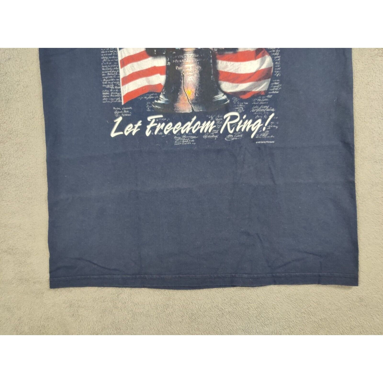 Gildan United States Shirt Adult Mens God Bless America Size US L / EU 52-54 / 3 - 4 Thumbnail